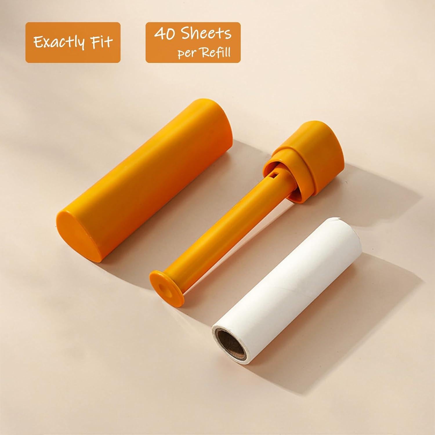 Recargas para Rodillo Quitapelusas MINGRACE - 6 Rollos 240 Hojas