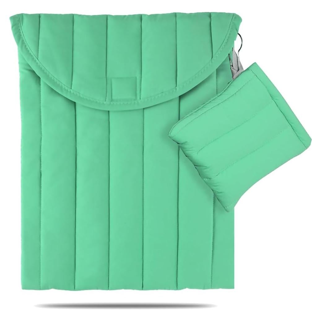 Funda para Laptop Linpr 13-14 Pulgadas Verde Claro con Paquete