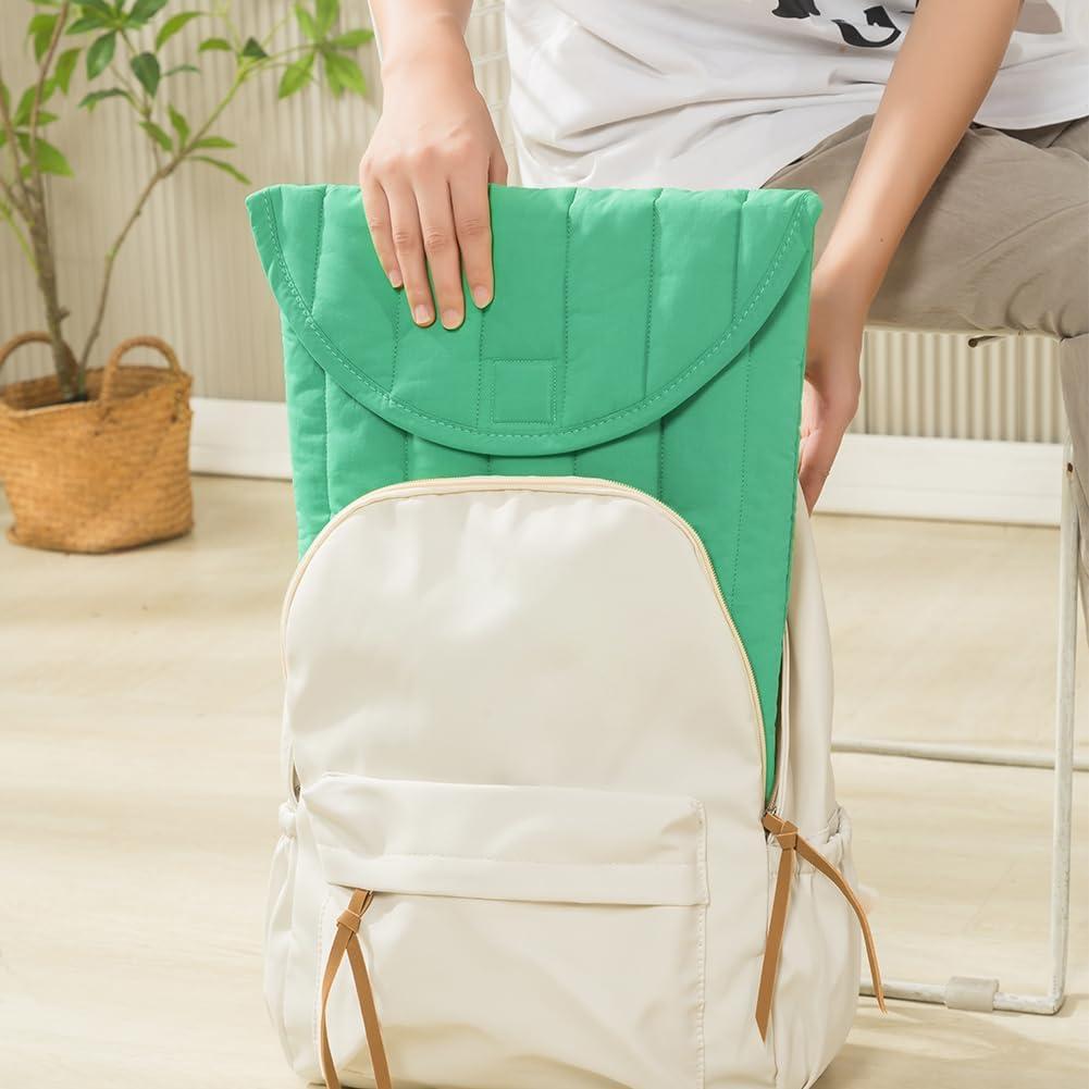 Funda para Laptop Linpr 13-14 Pulgadas Verde Claro con Paquete