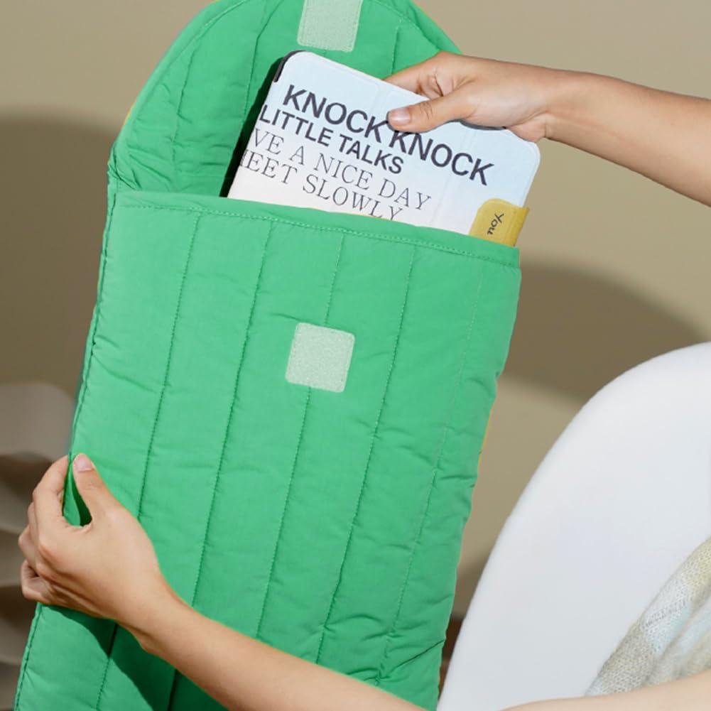 Funda para Laptop Linpr 13-14 Pulgadas Verde Claro con Paquete