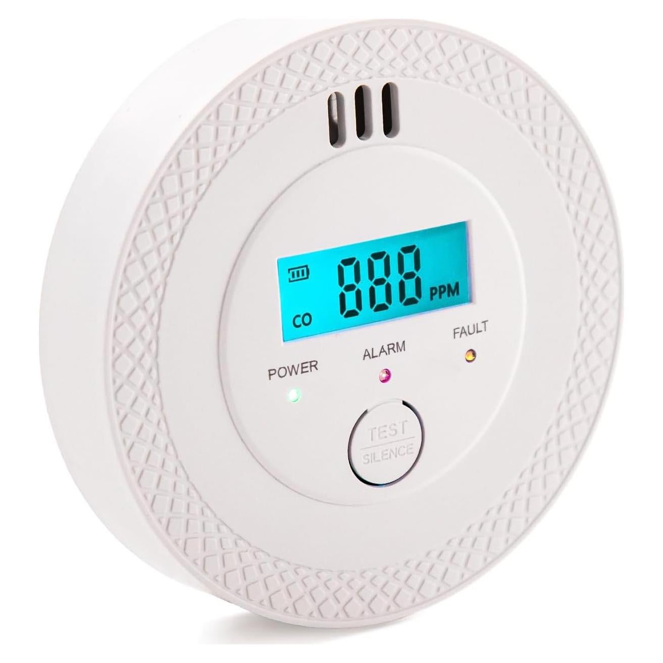 Detector de Monóxido de Carbono Baomeker PG-C06 Portátil con LCD