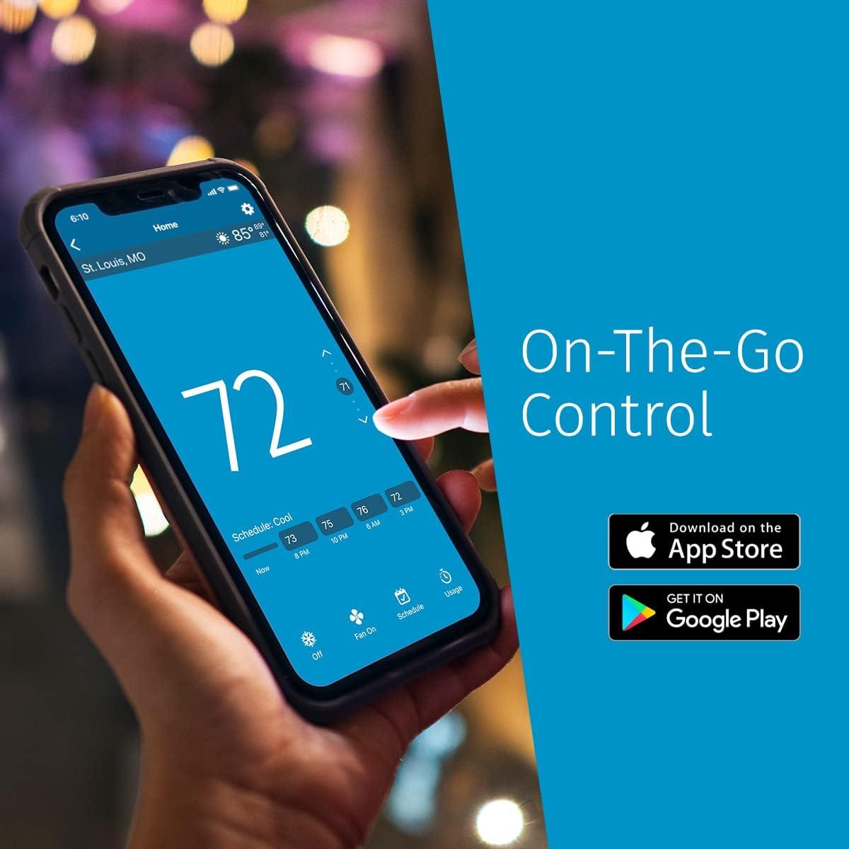 Termostato Inteligente Sensi Emerson ST55 Wi-Fi Programable