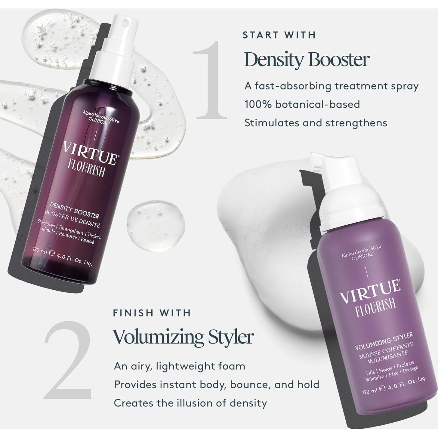 Spray Aumento Densidad Cabello Virtue Flourish 59 ml