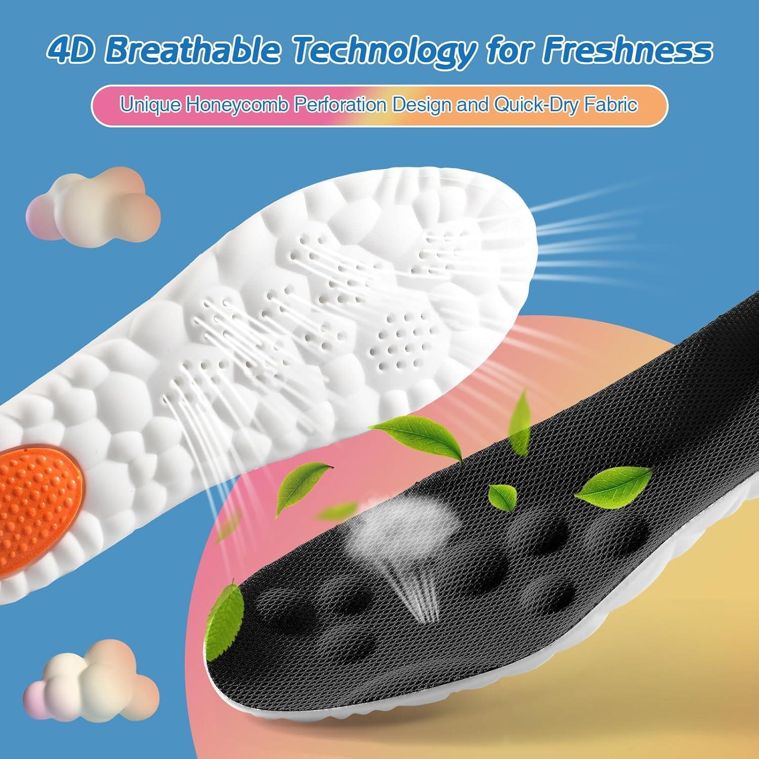 Plantillas de Confort Lennoos 4D para Mujeres - Soporte Arqueado