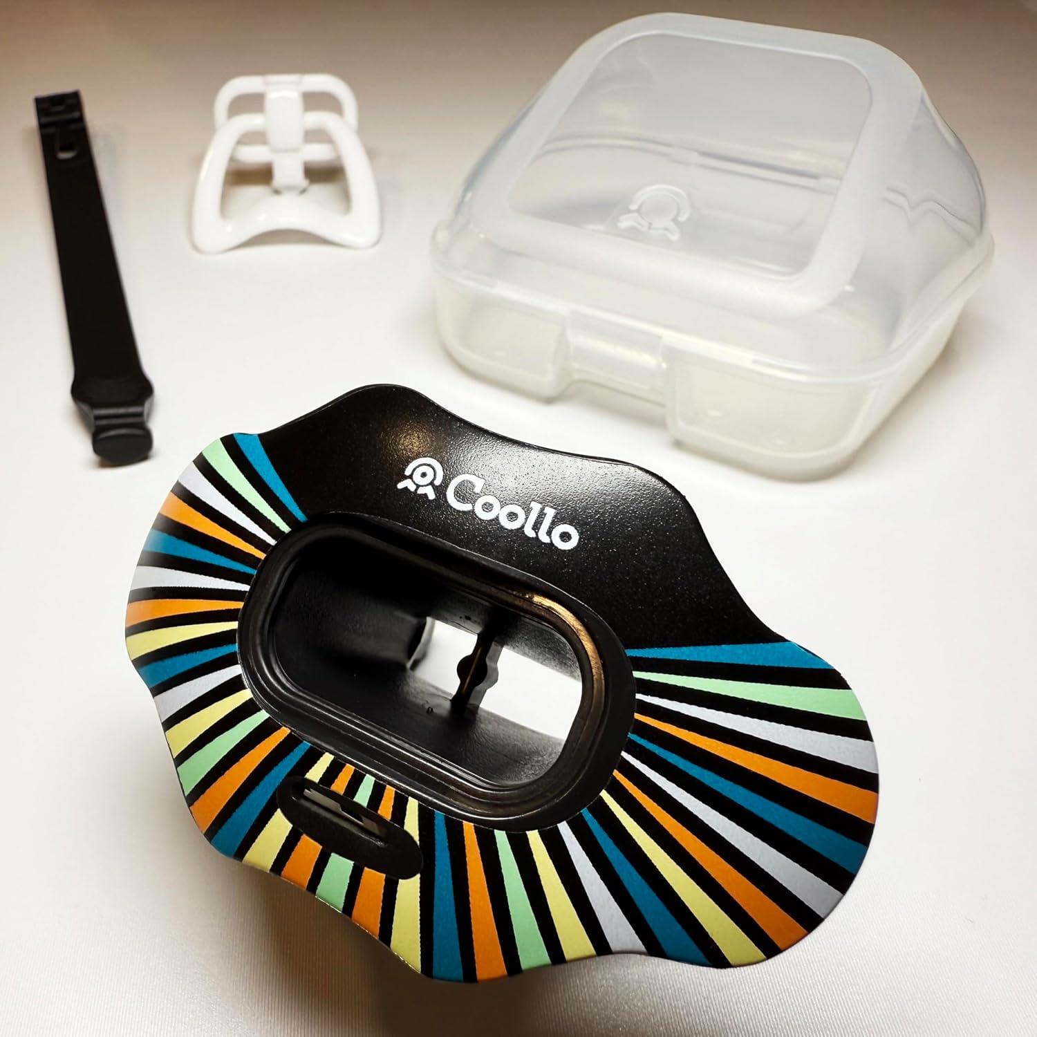 Protector Bucal 2-en-1 Coollo Sports para Fútbol y Multi-deporte