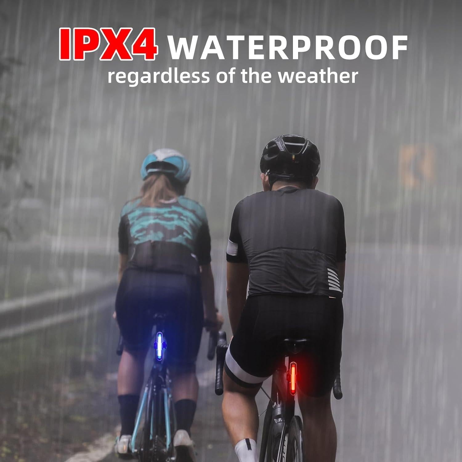 Luz Trasera de Bicicleta CANWAY 168 Lúmenes Recargable USB