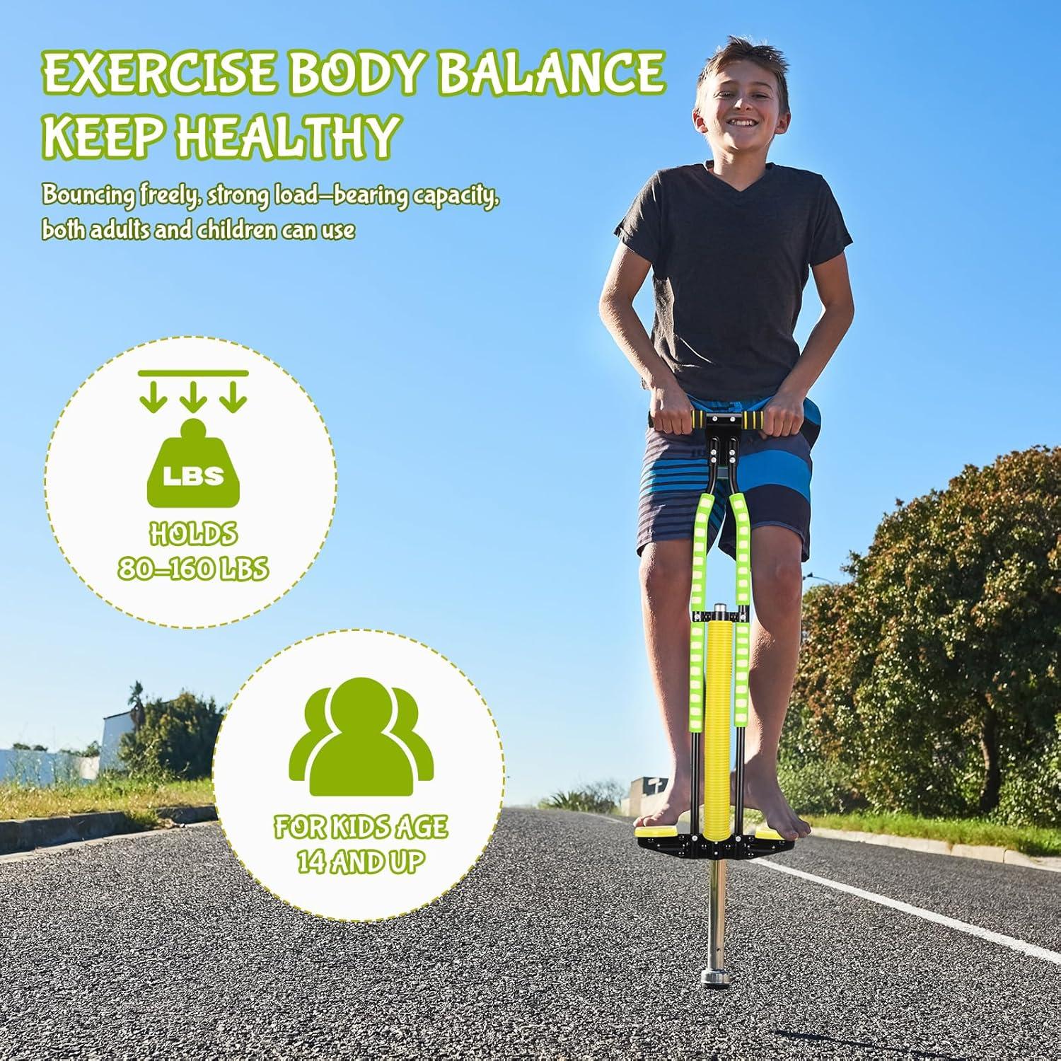 Palo de Pogo de Espuma Leitee 2 Pcs 28x99 cm 36-72 kg