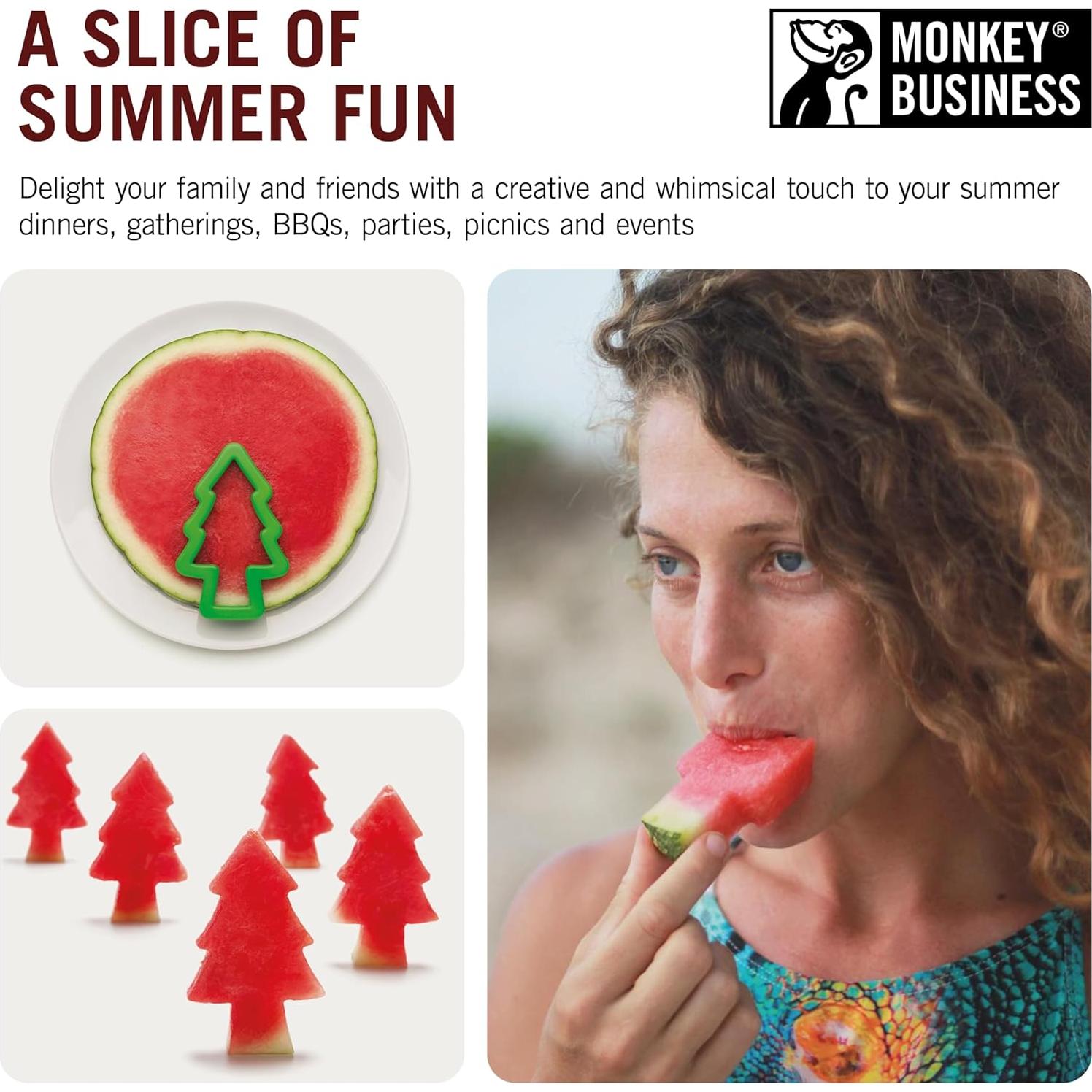 Cortador de Sandía Monkey Business en Forma de Árbol 12cm