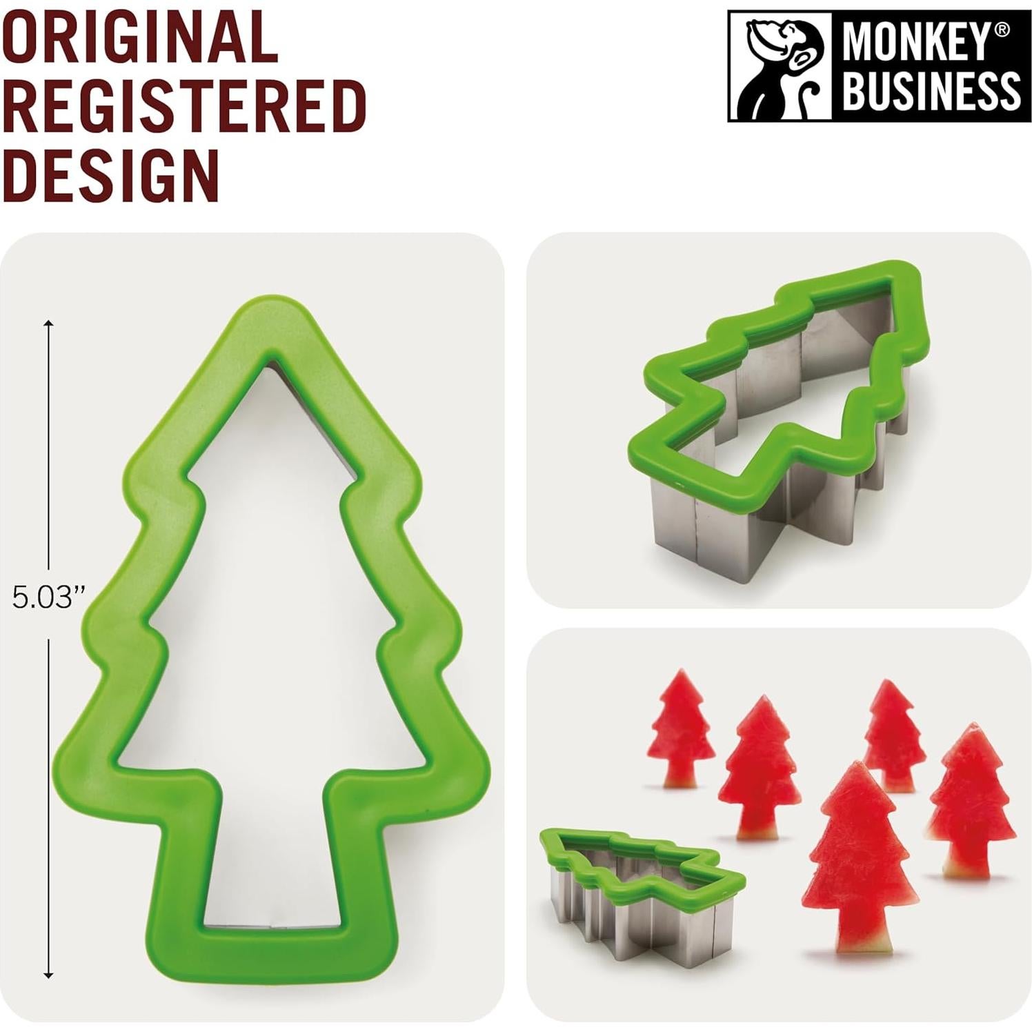 Cortador de Sandía Monkey Business en Forma de Árbol 12cm