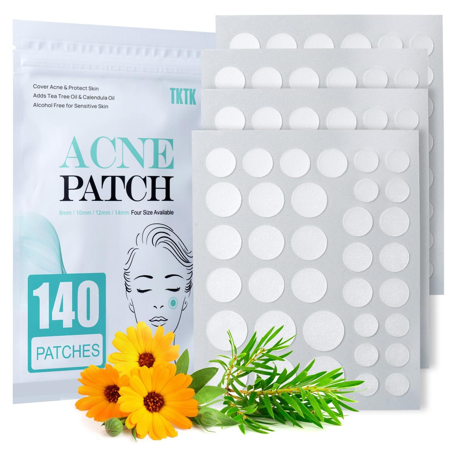 Parches para Granos TKTK - 140 Unidades Hidrocoloide