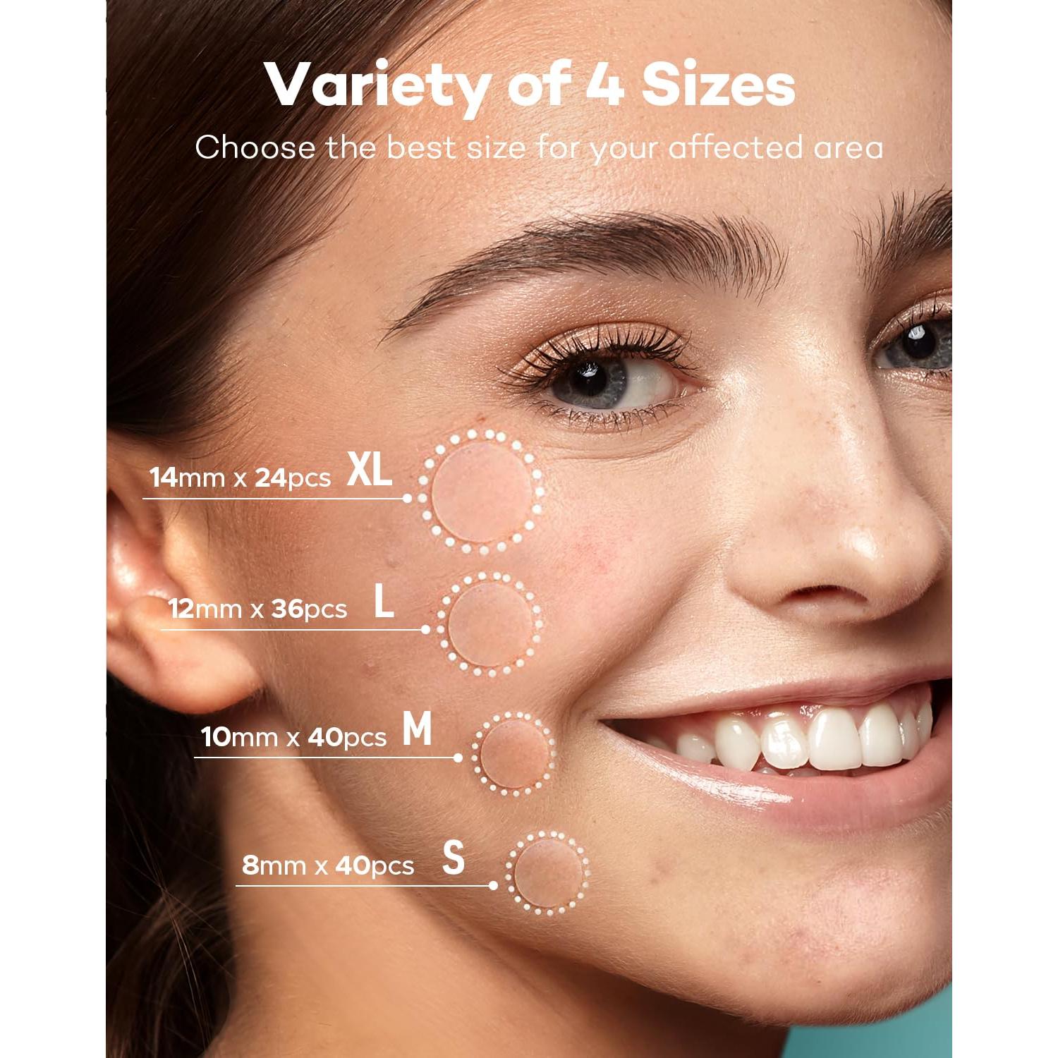 Parches para Granos TKTK - 140 Unidades Hidrocoloide