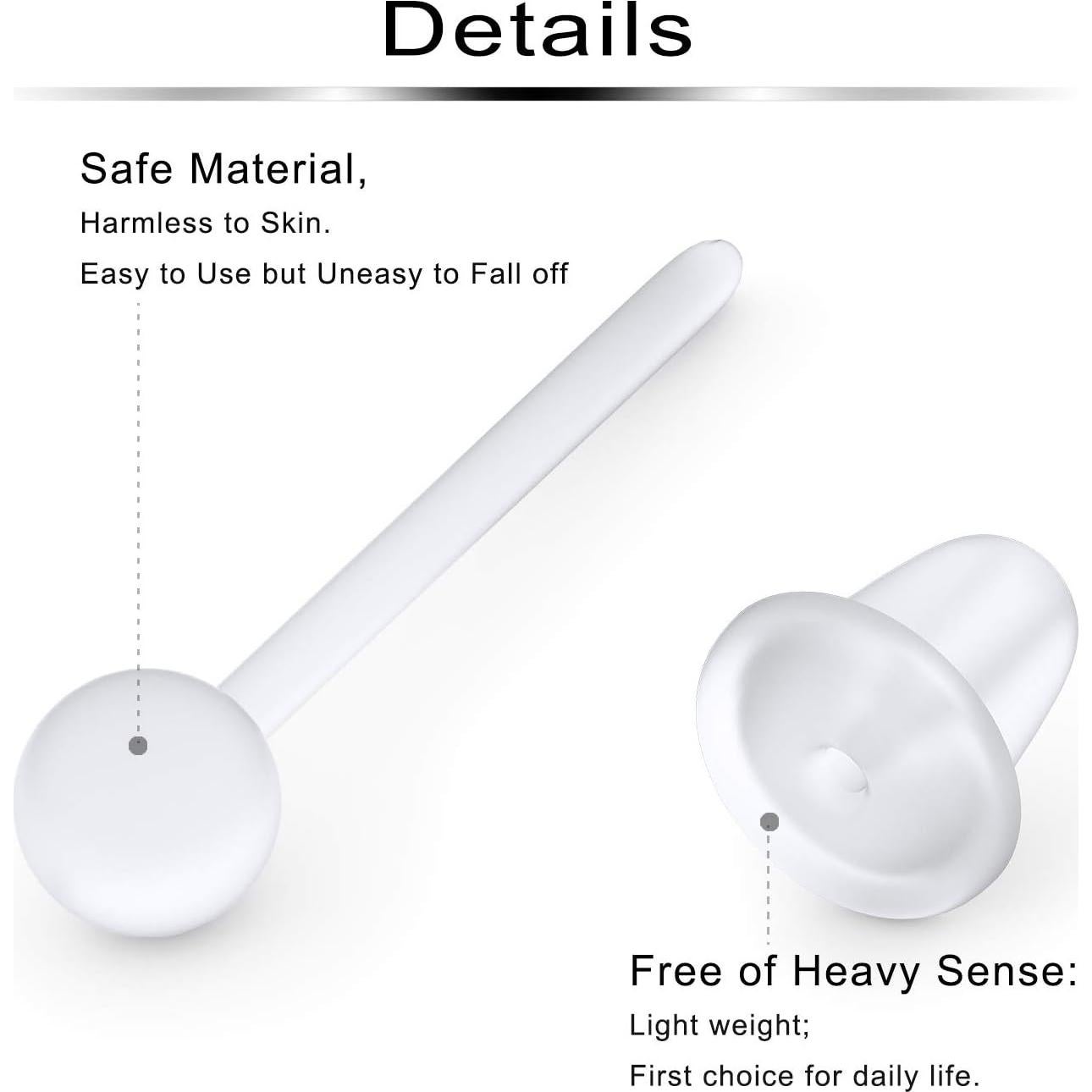 40 Pares de Aretes Invisibles Ftovosyo - Retenedores de Agujeros