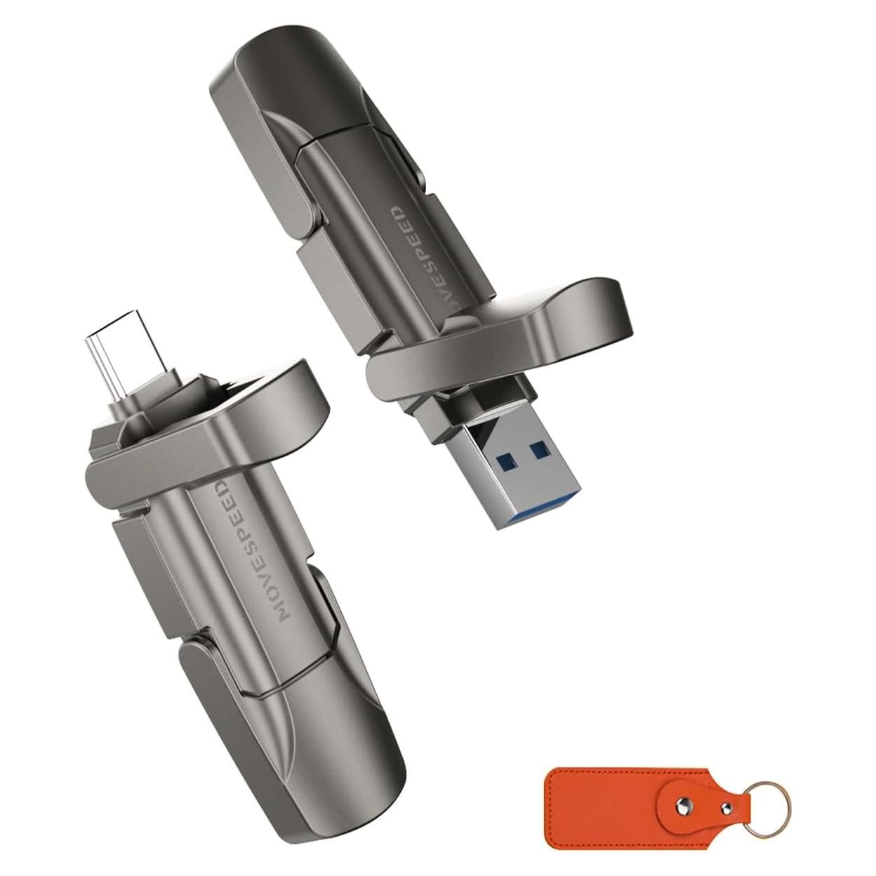 Unidad Flash SSD MOVE SPEED Vpro 128GB USB 3.2 Gen2 Tipo C