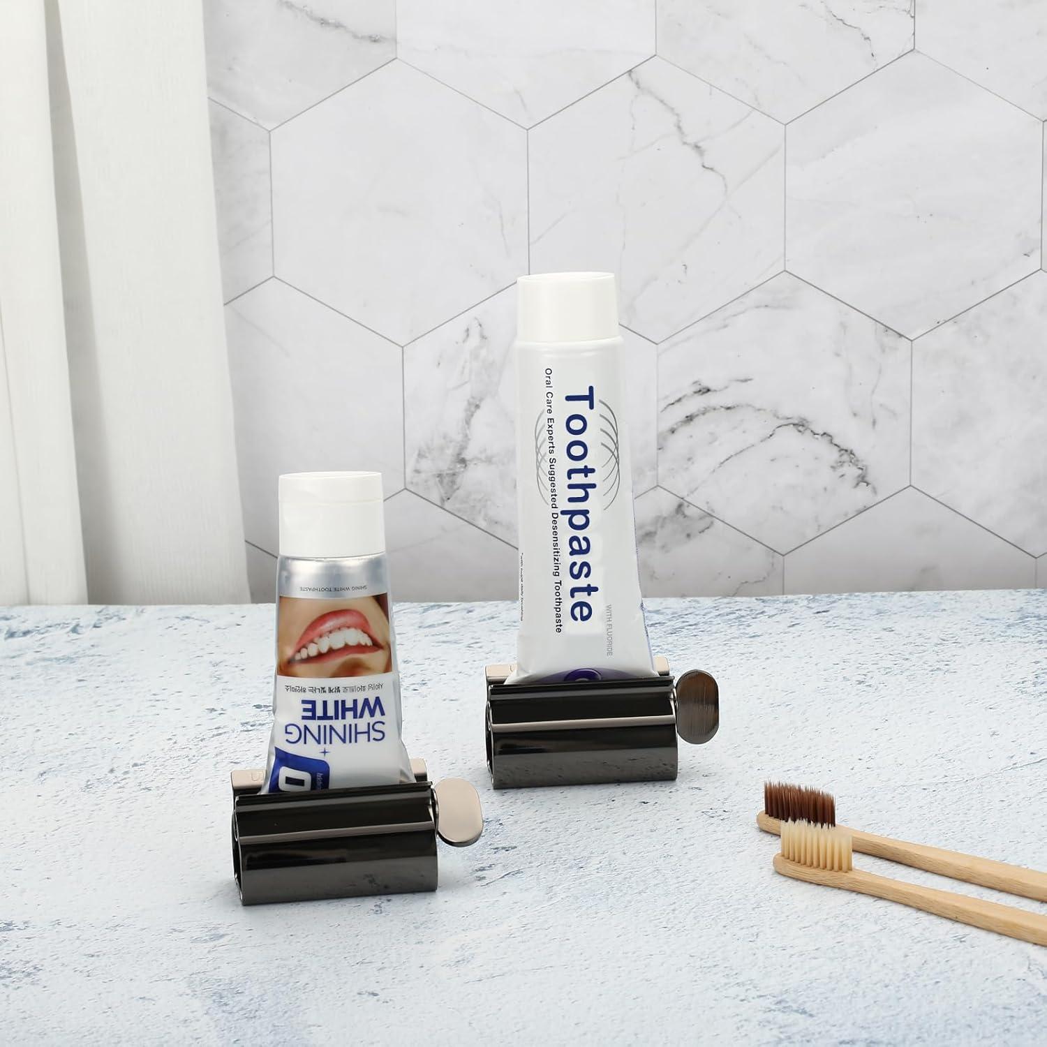 Exprimidor de Tubo de Acero Inoxidable YIERMA Negro