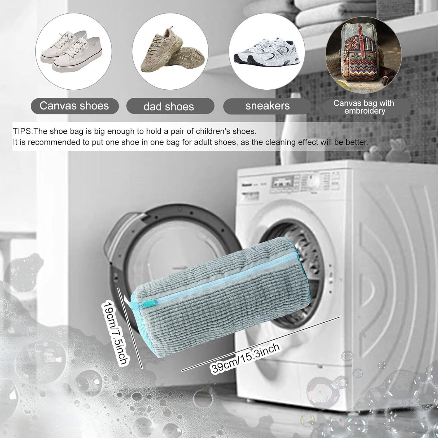 Bolsa de Lavado de Zapatos Cocoyeye Gris 2pc 39x19x19cm