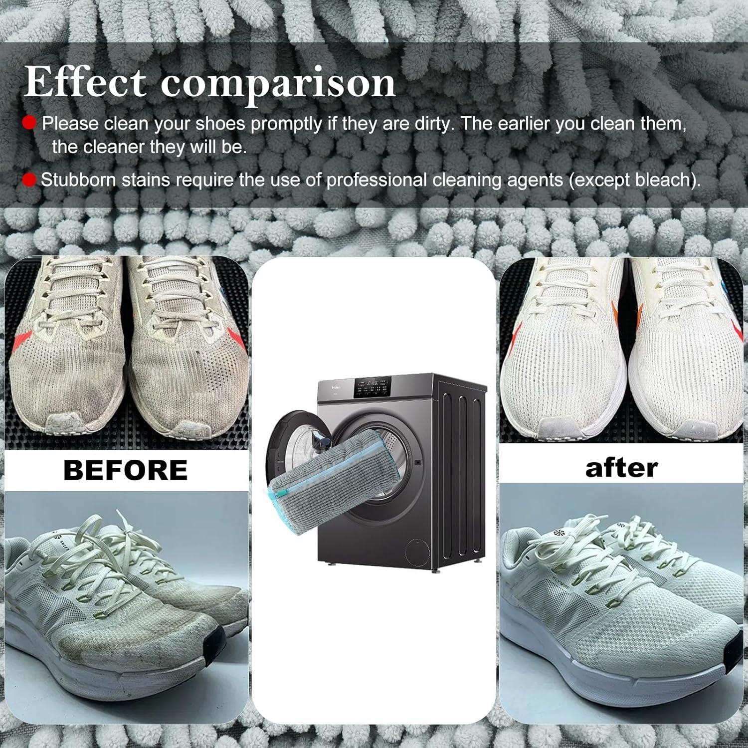 Bolsa de Lavado de Zapatos Cocoyeye Gris 2pc 39x19x19cm