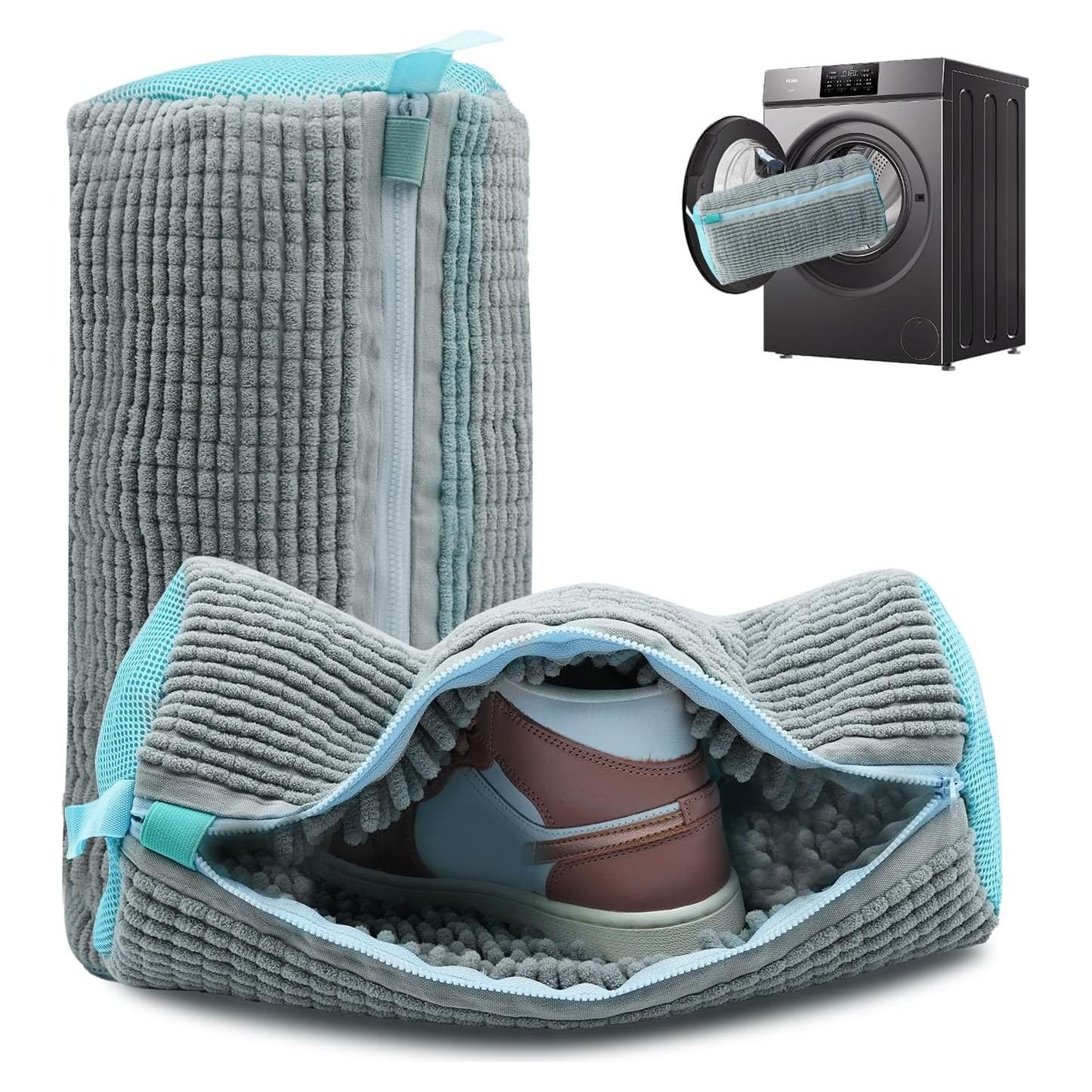 Bolsa de Lavado de Zapatos Cocoyeye Gris 2pc 39x19x19cm