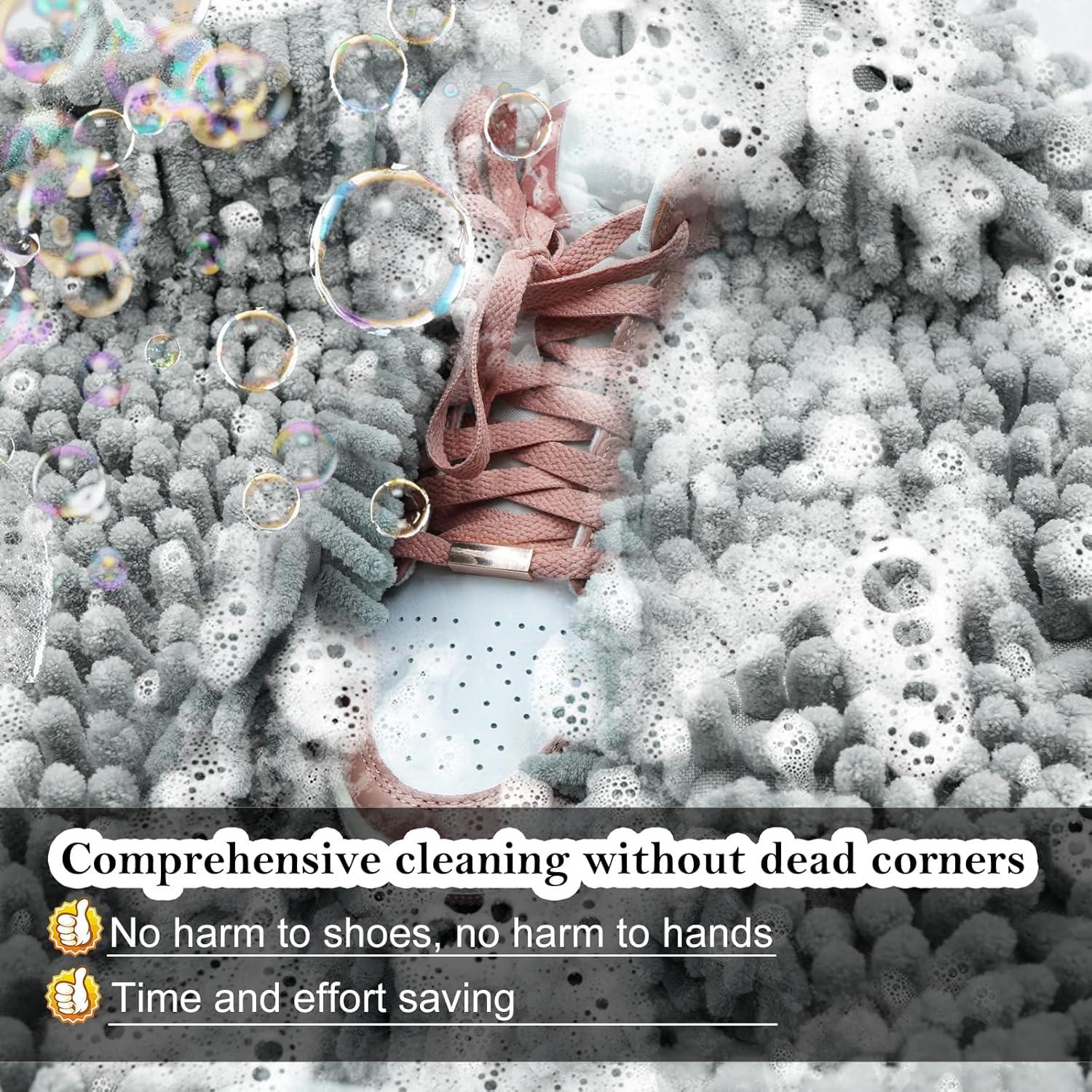 Bolsa de Lavado de Zapatos Cocoyeye Gris 2pc 39x19x19cm