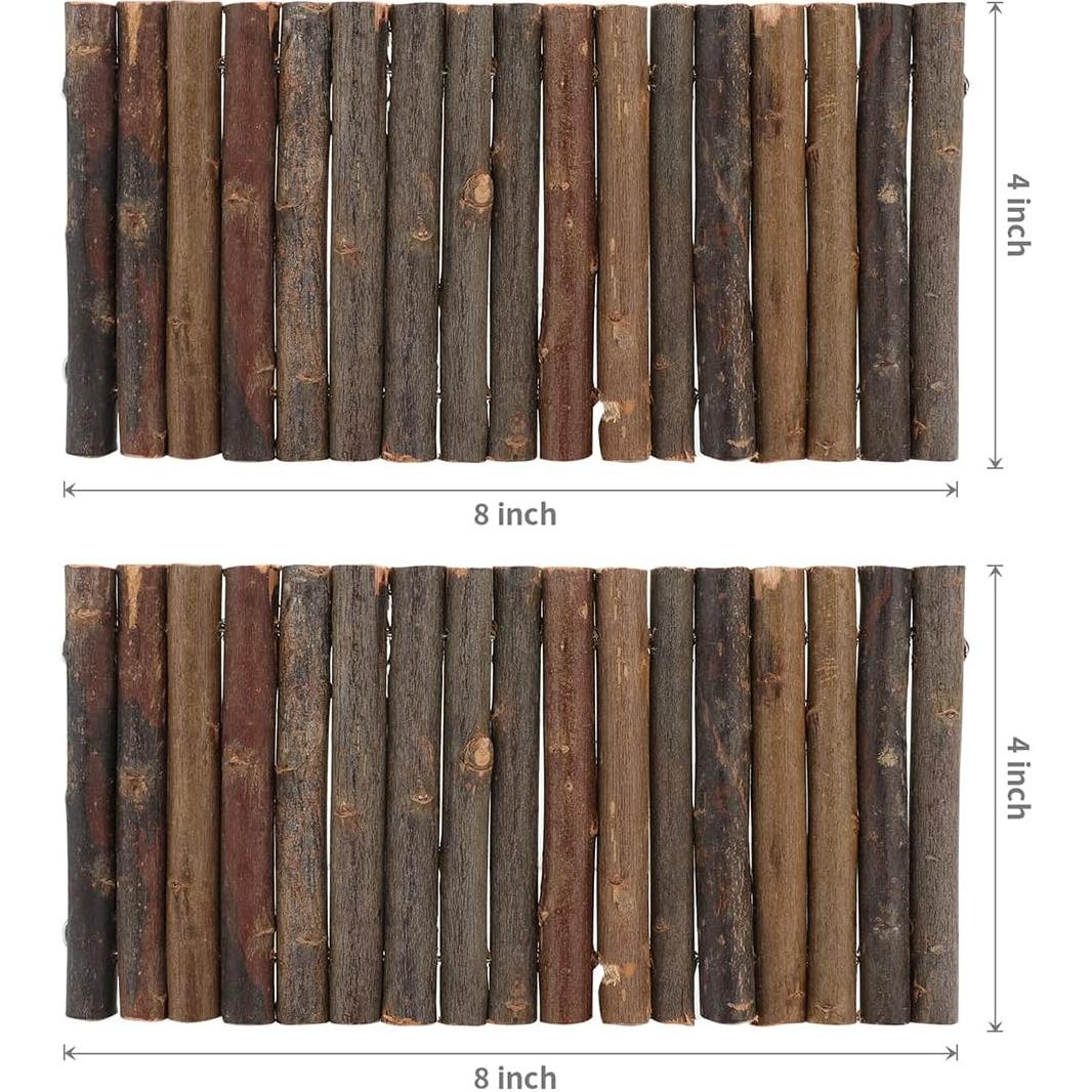 Juguetes para Hámster YIXUND - Set 12 Piezas Masticar y Jugar