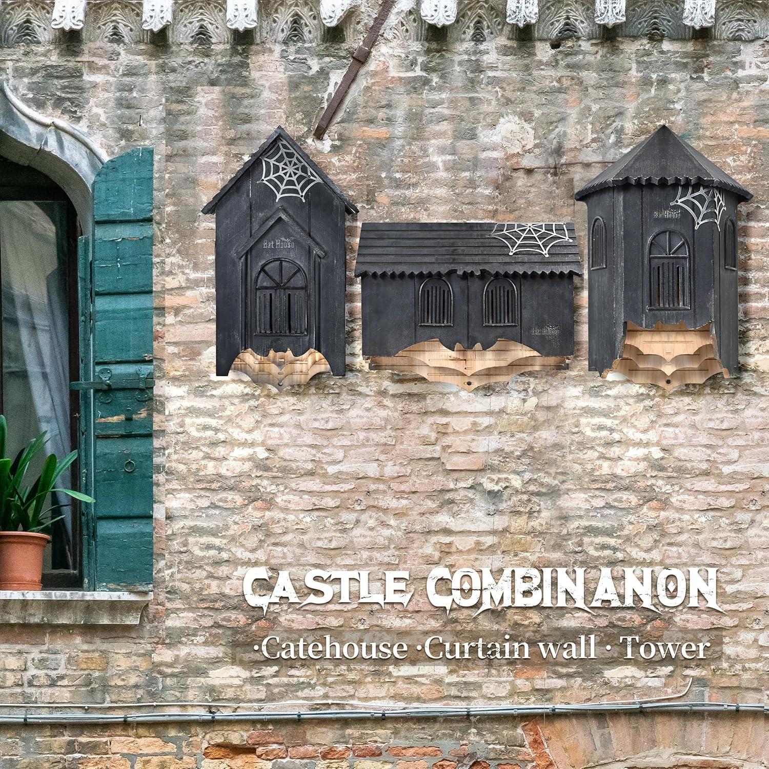 Casa de Murciélagos de Madera Capruzad - Castillo 2 Cámaras