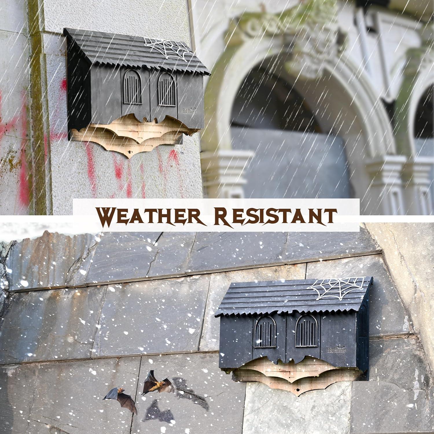 Casa de Murciélagos de Madera Capruzad - Castillo 2 Cámaras