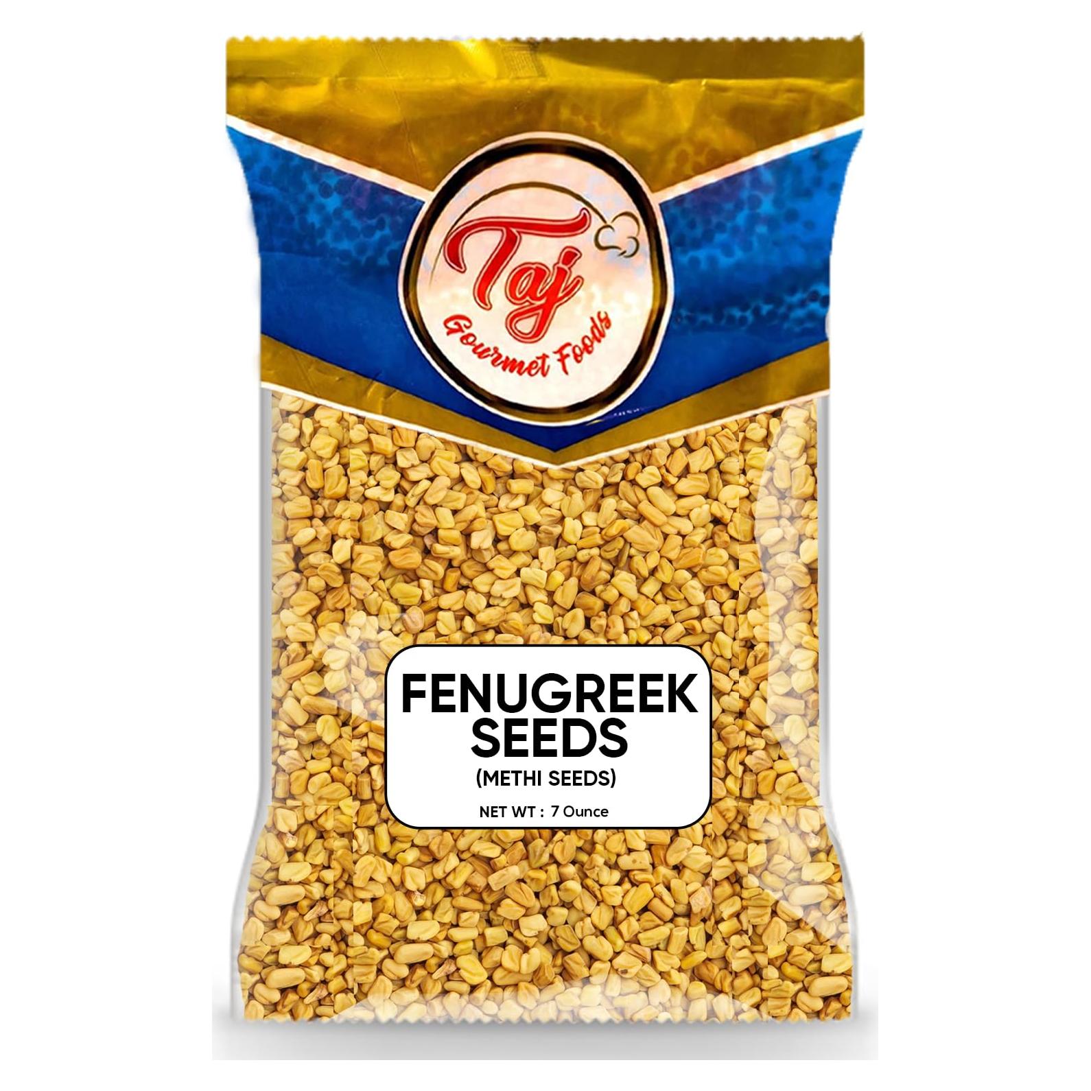 Semillas de Fenogreco TAJ 198.45g - Methi Premium Indias