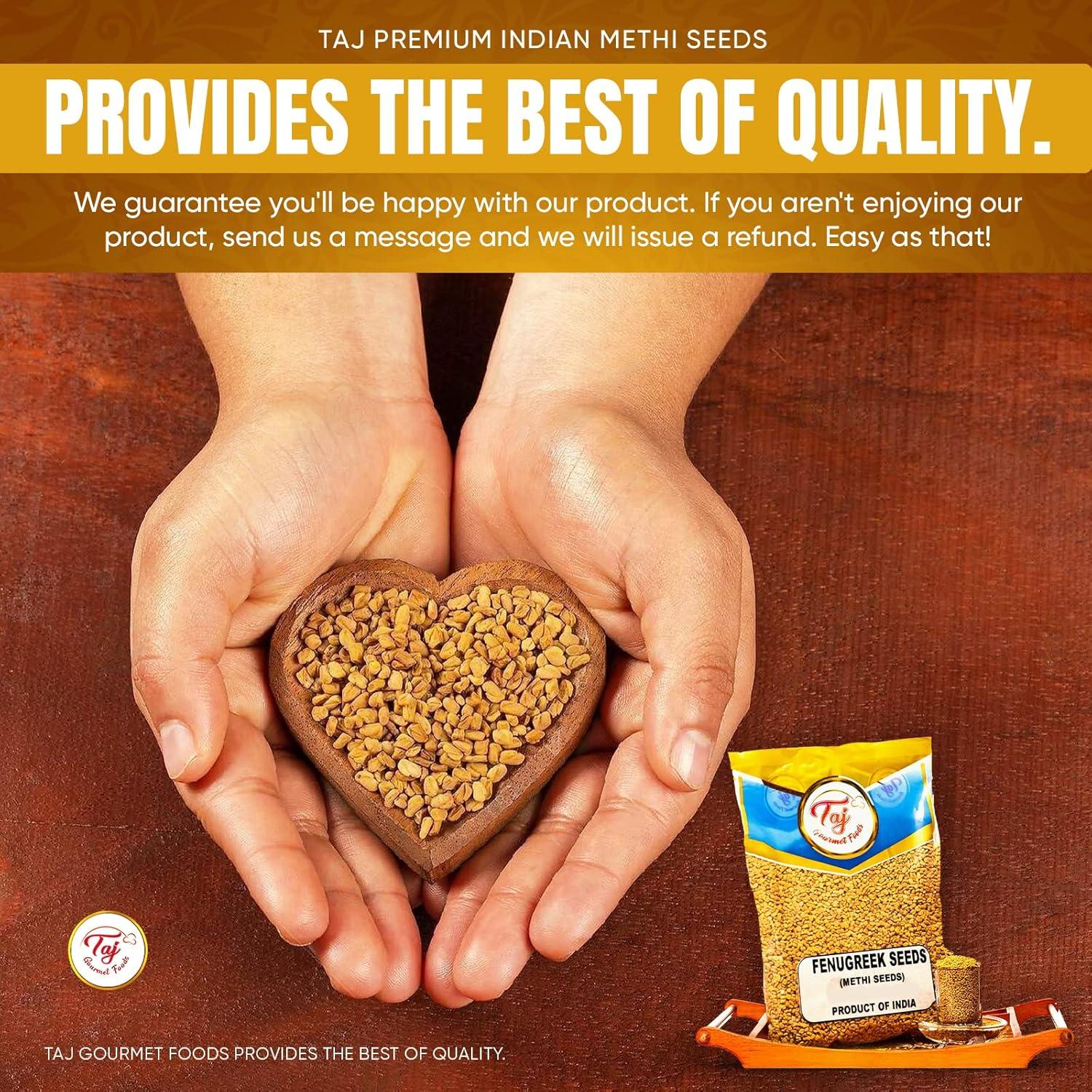 Semillas de Fenogreco TAJ 198.45g - Methi Premium Indias