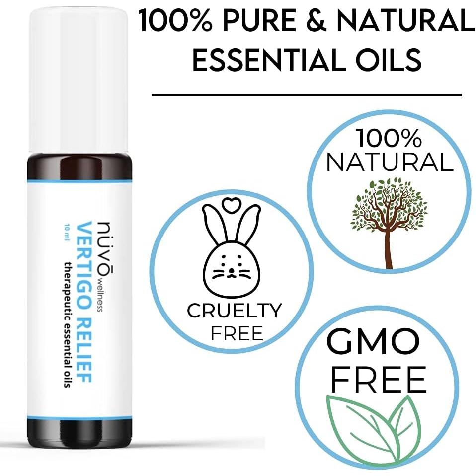 Roll-On Alivio de Vértigo Nuvo Wellness 10ml - Aroma Mandarina y Jengibre