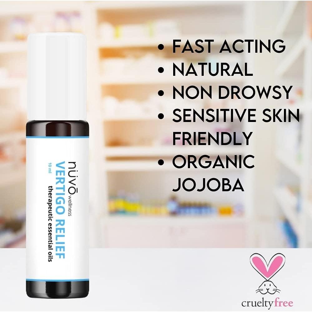 Roll-On Alivio de Vértigo Nuvo Wellness 10ml - Aroma Mandarina y Jengibre