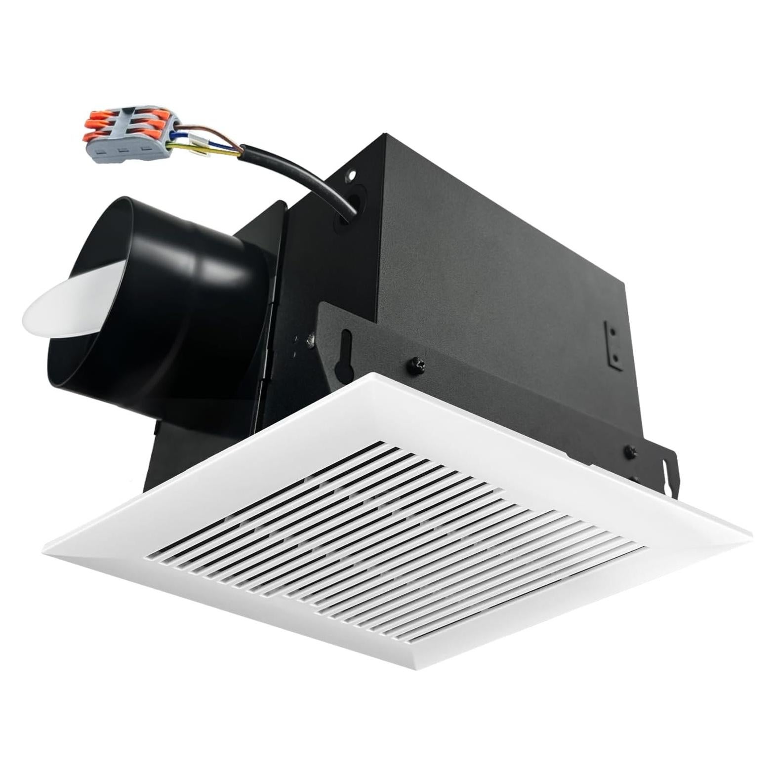 Ventilador de Baño Dcfairfan 88CFM Ultra Silencioso 1.2 Sones