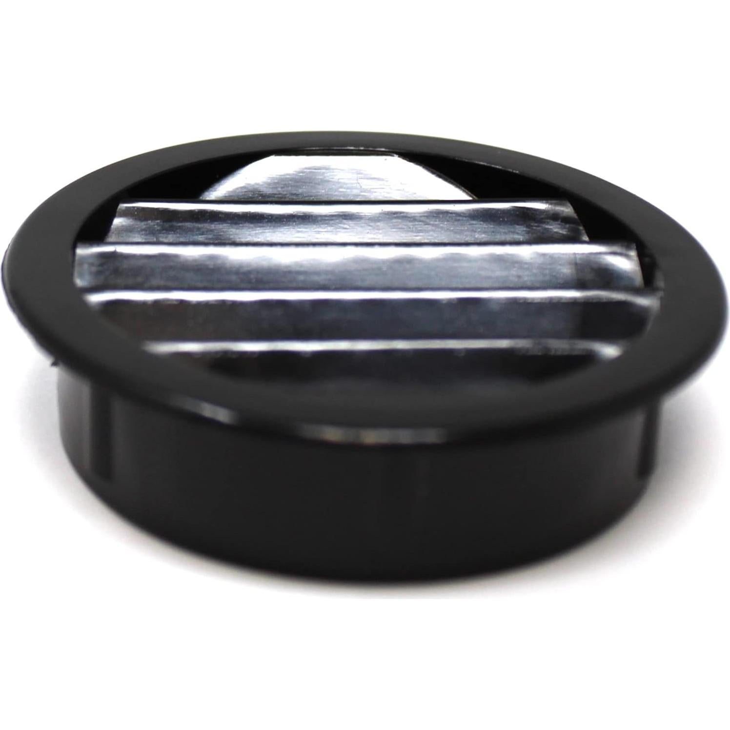 Rejilla de Ventilación Redonda 2" Negro JSP para Reptiles - 3 Unidades