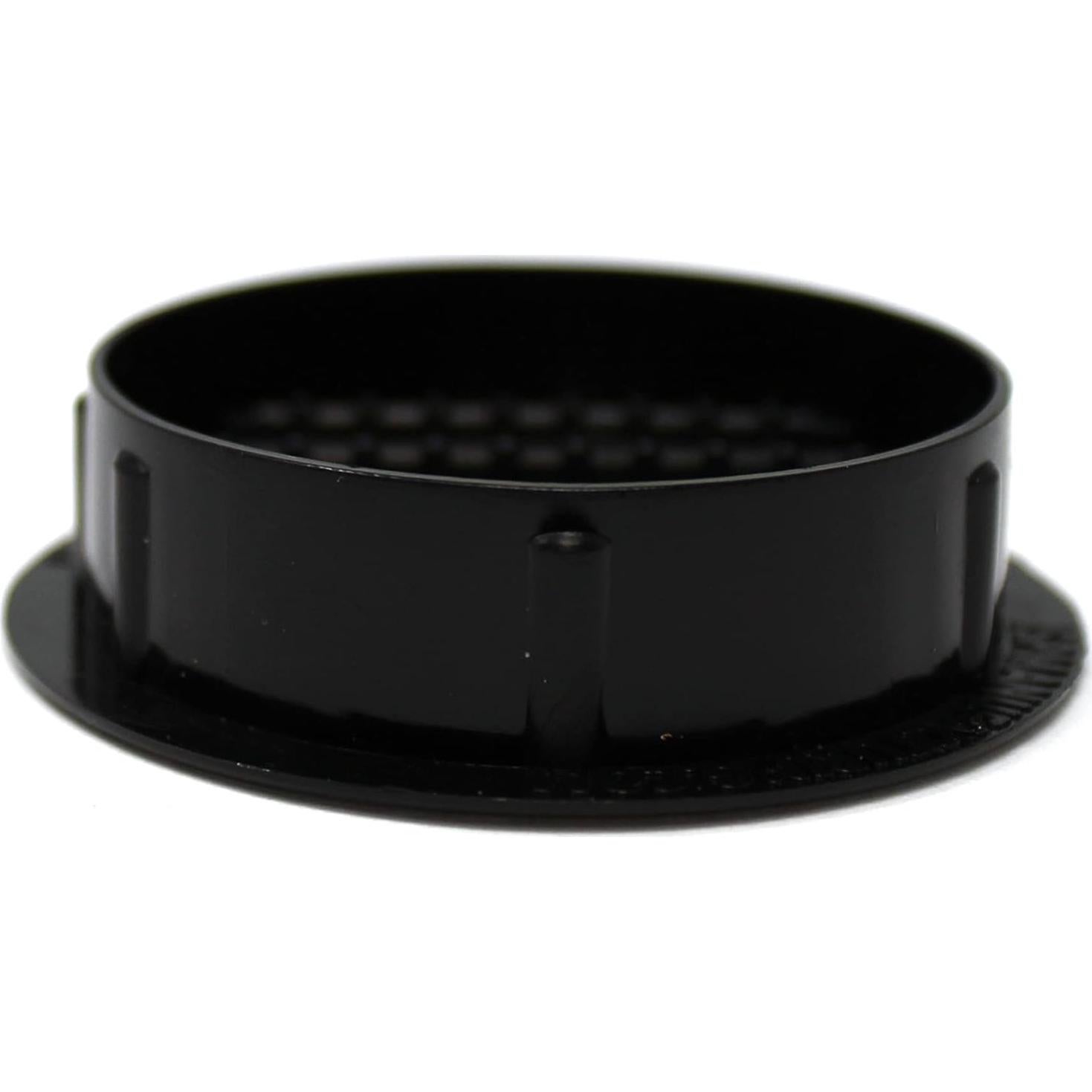 Rejilla de Ventilación Redonda 2" Negro JSP para Reptiles - 3 Unidades