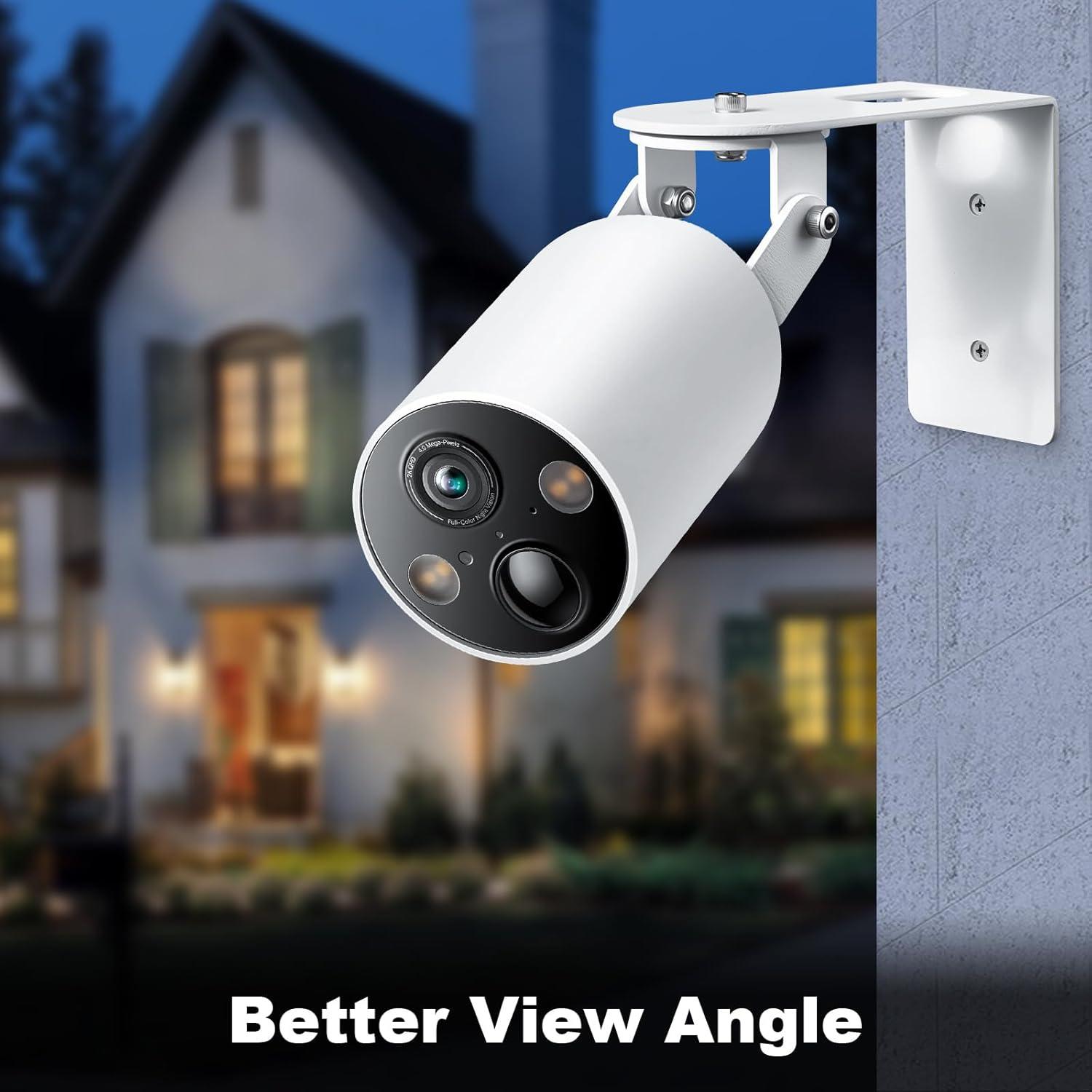 Soporte de Pared Antirrobo para Cámara Tapo MagCam C425 Blanco