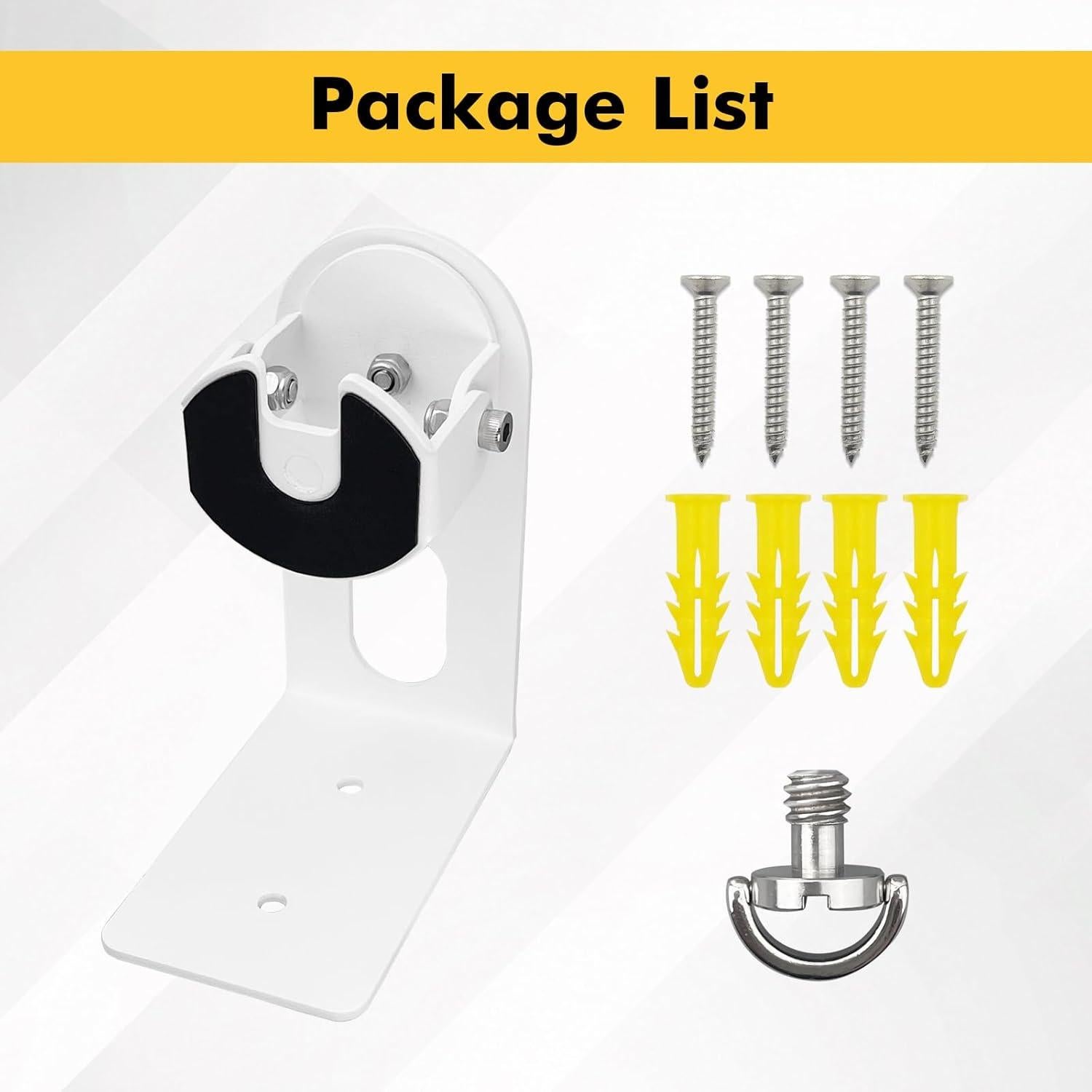 Soporte de Pared Antirrobo para Cámara Tapo MagCam C425 Blanco