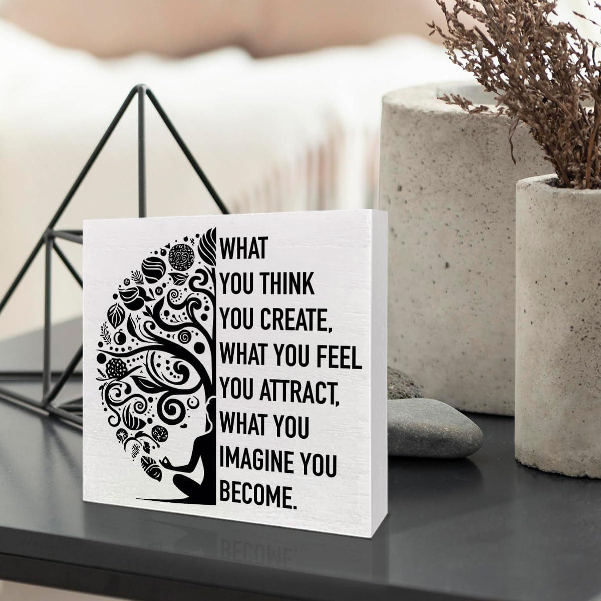 Caja de Madera Decorativa NKBINLILI para Meditación 12.7cm