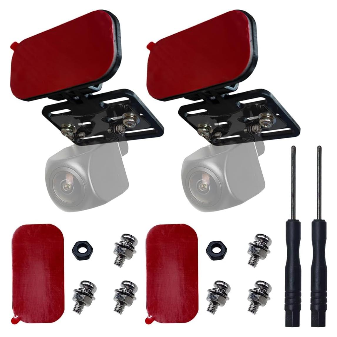 Soporte de Cámara Trasera para Coche BDZMC - 2 Juegos Ajustables