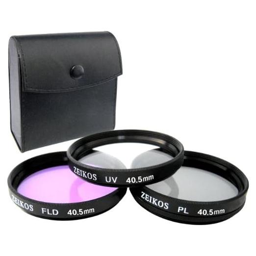 Kit de Filtros Zeikos 40.5mm UV-CPL-FLD 3 Piezas