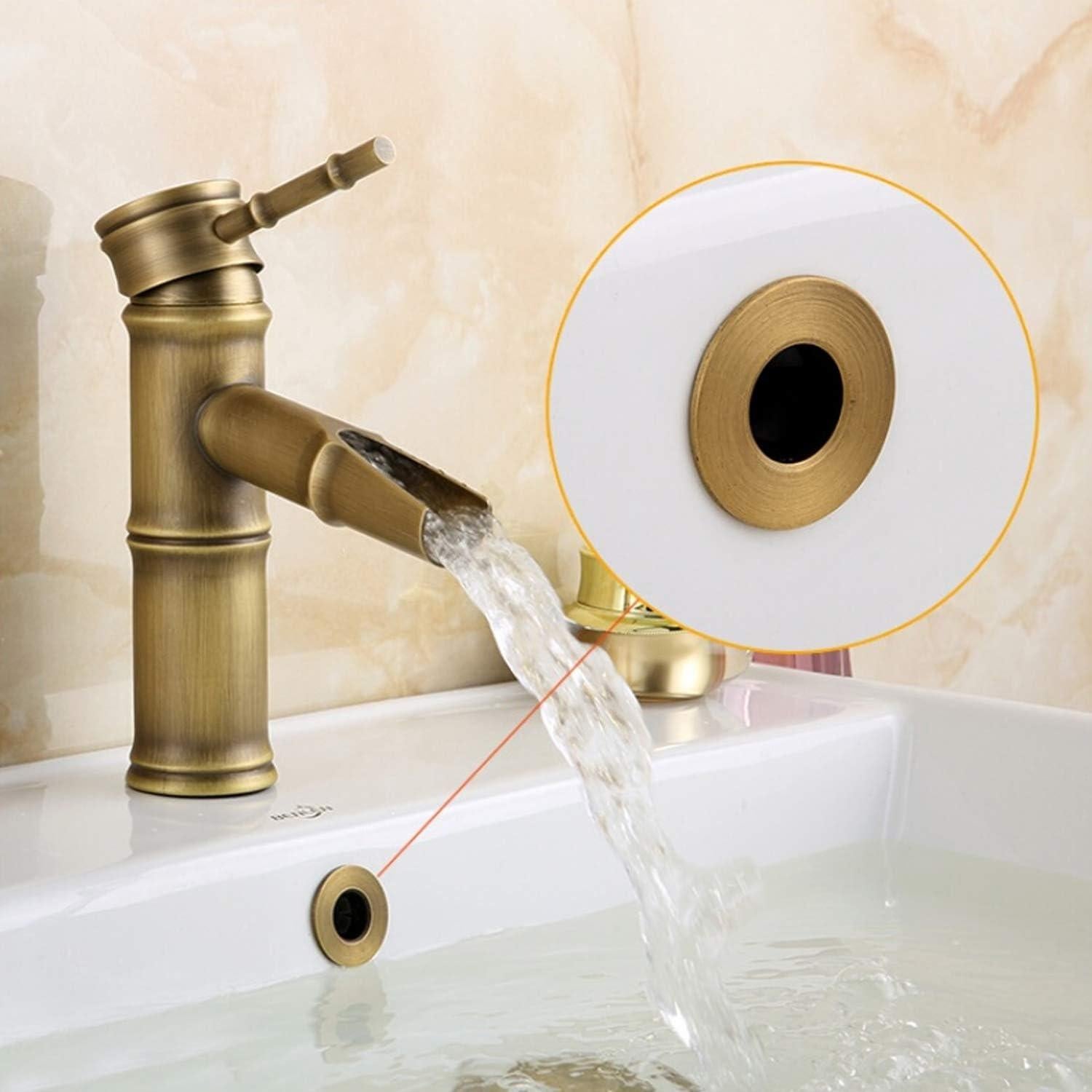 Cubierta de Desbordamiento de Lavabo JinHua Bronce Antiguo