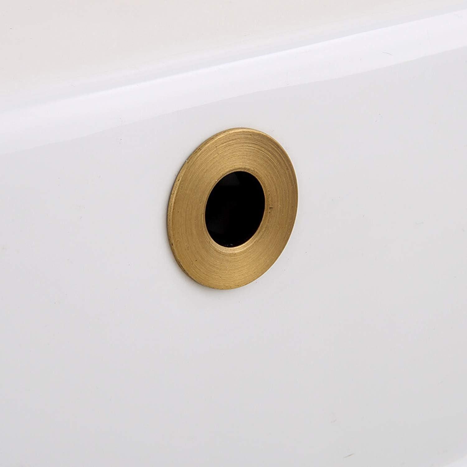 Cubierta de Desbordamiento de Lavabo JinHua Bronce Antiguo