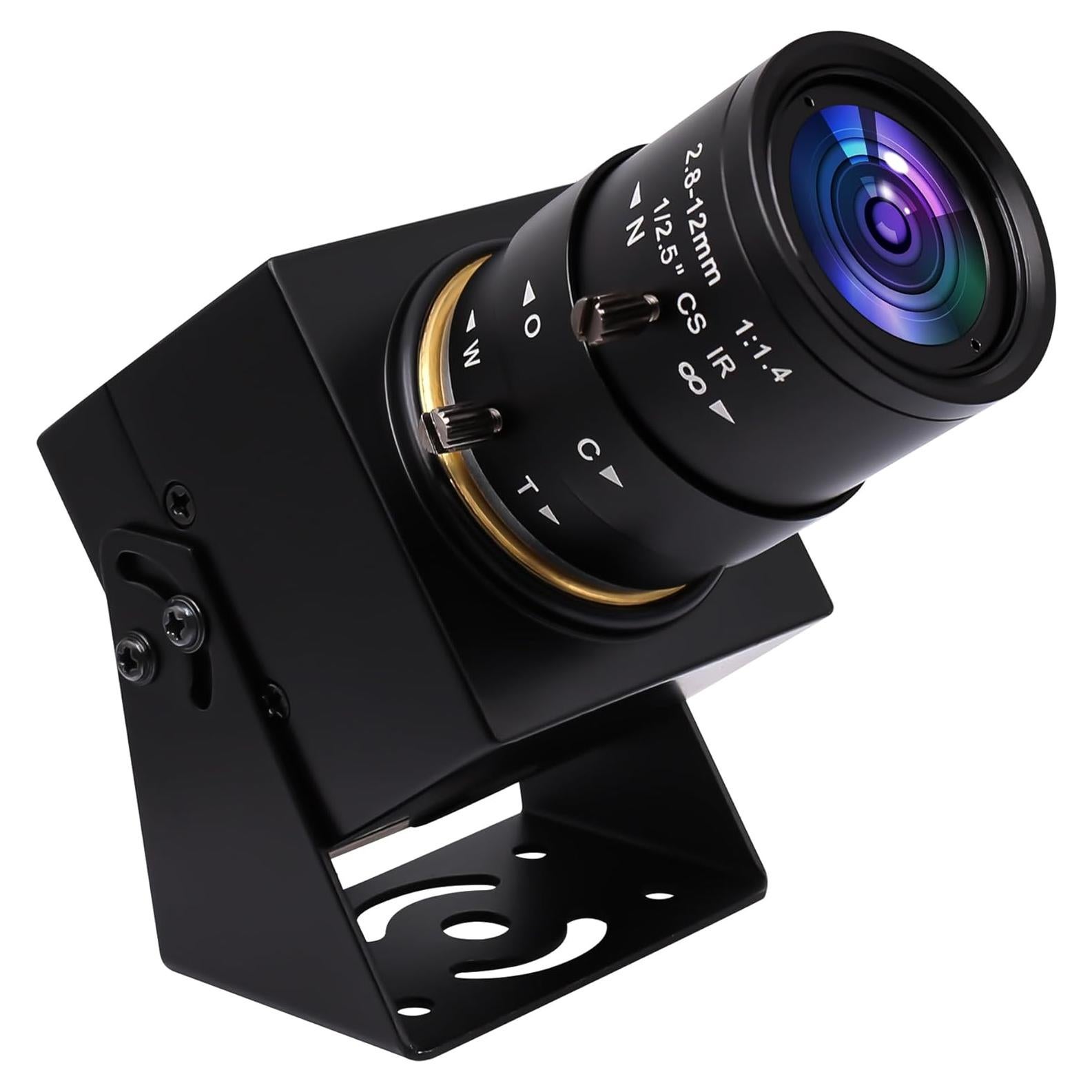 Cámara Web USB 8MP SVPRO con Lente Zoom 2.8-12mm