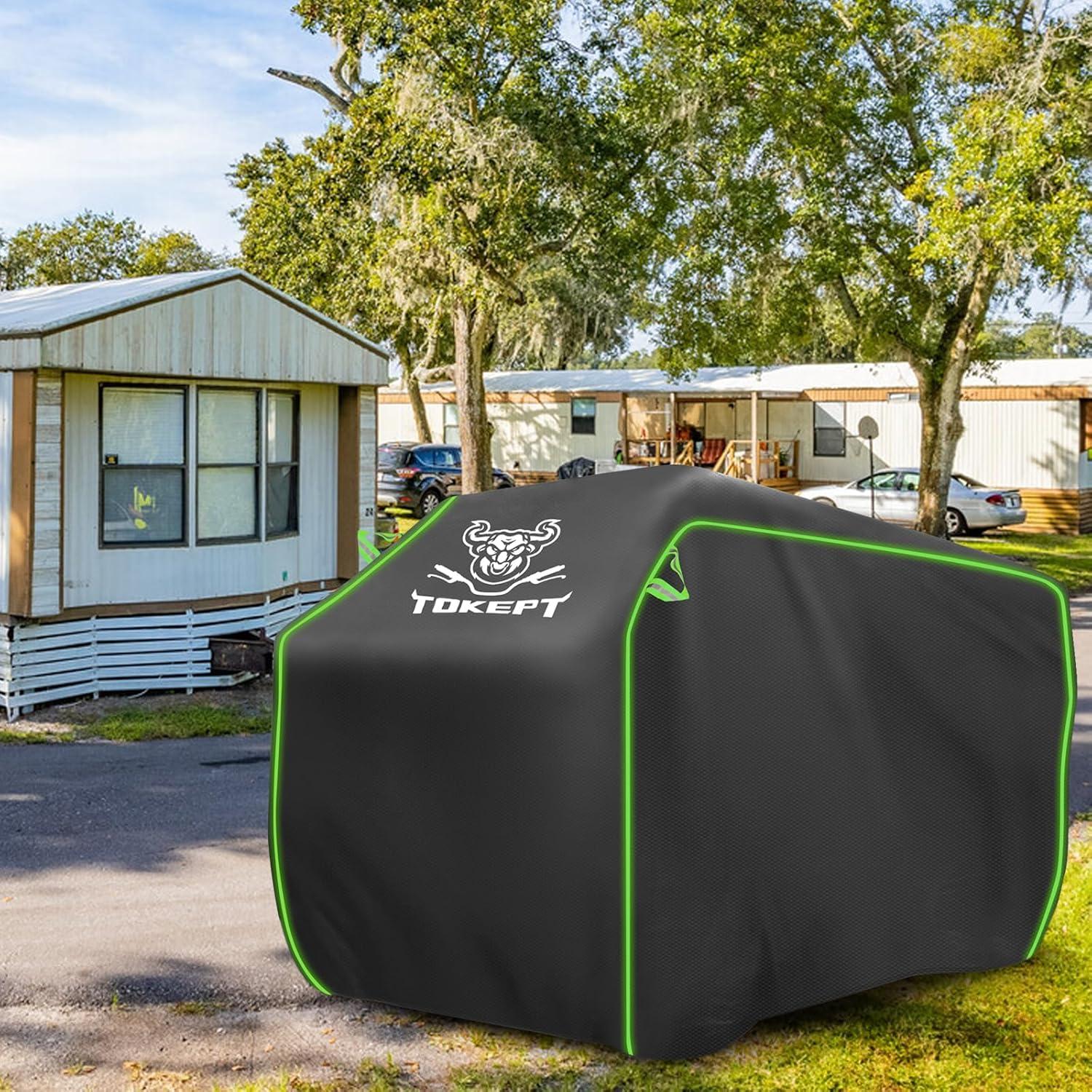 Cubierta ATV Impermeable Tokept M 148x86x99cm Negro