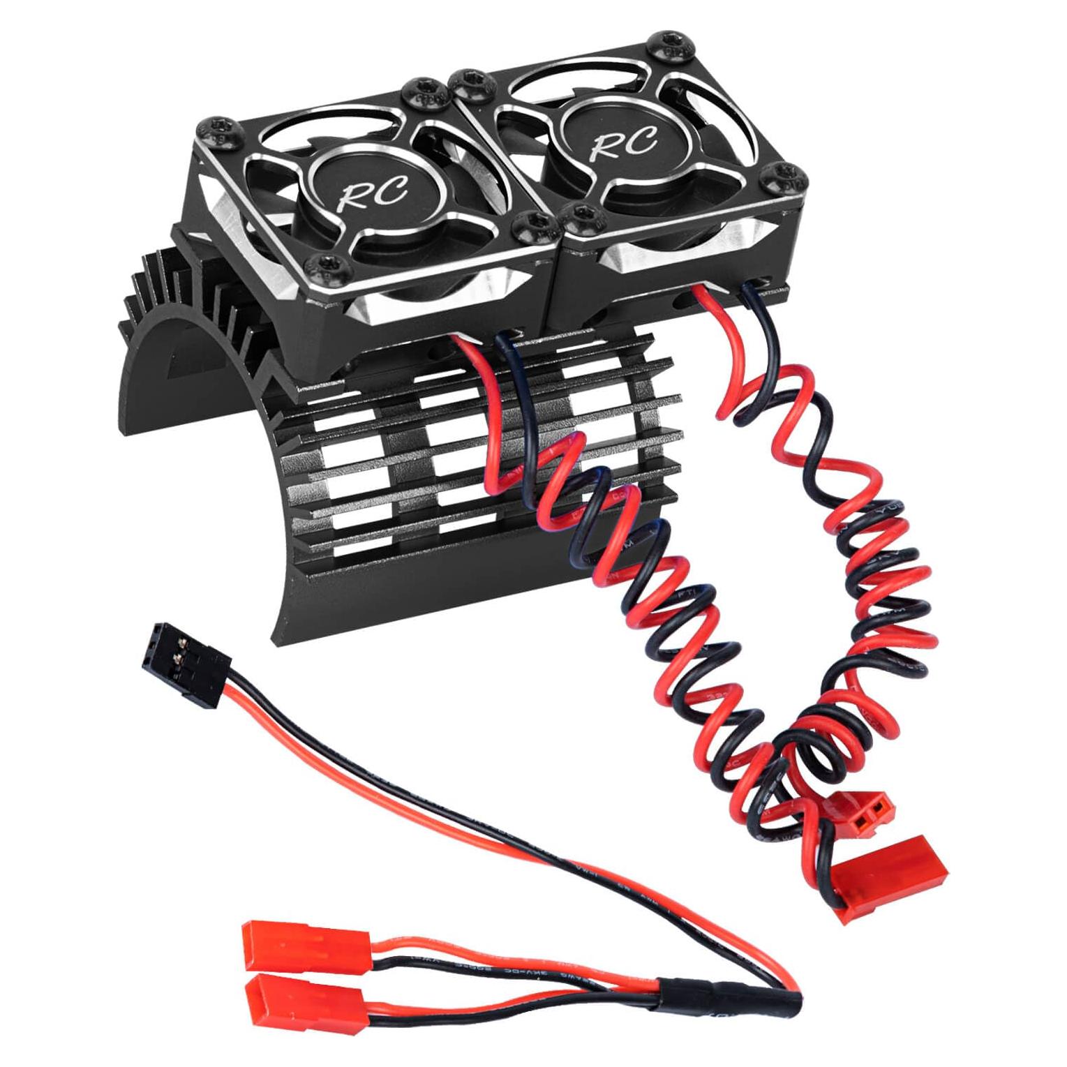 Ventilador de Enfriamiento RC Hops Up 40mm 1/8 Motor Sin Escobillas