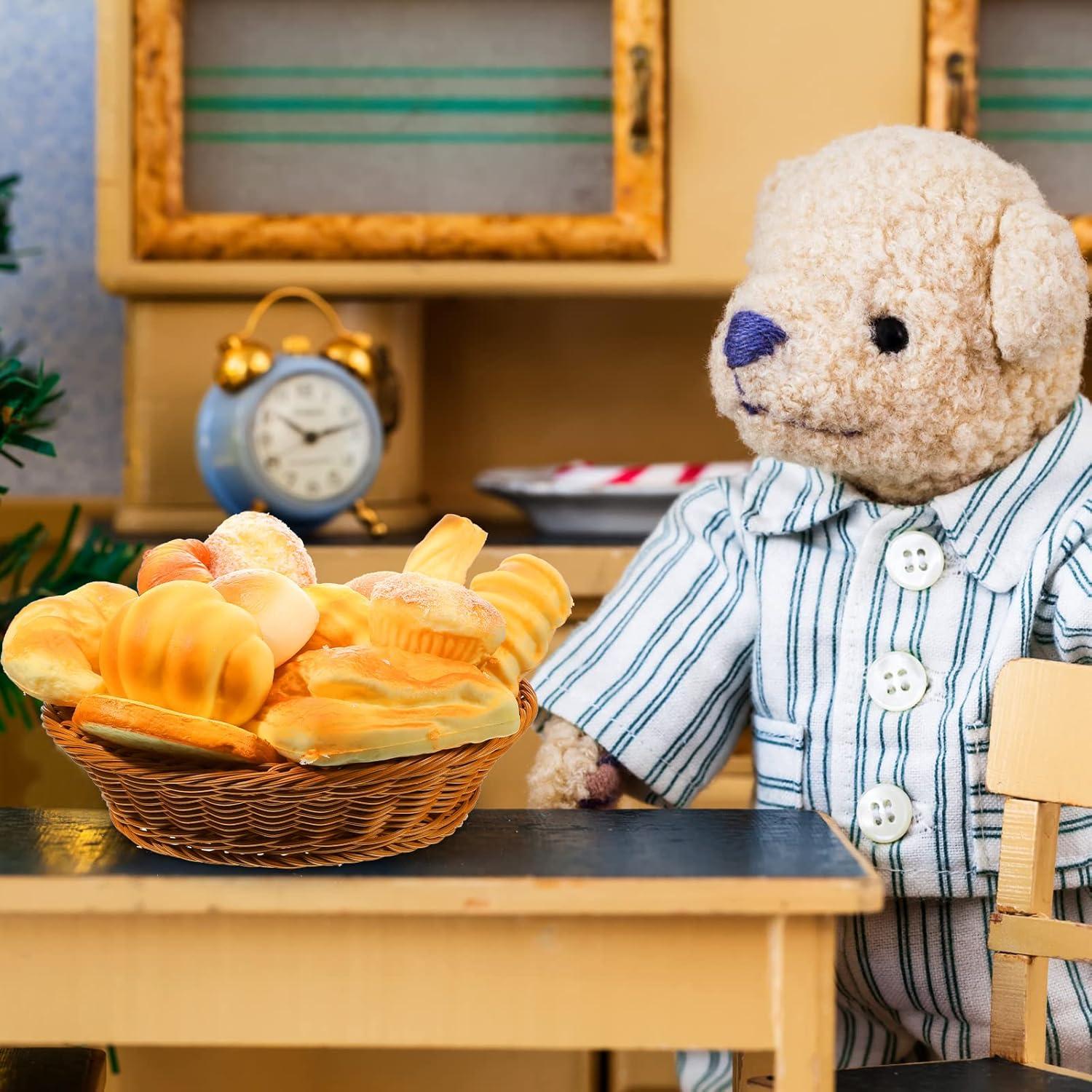 Chivao 12 Piezas Juguetes de Comida Falsa Realista