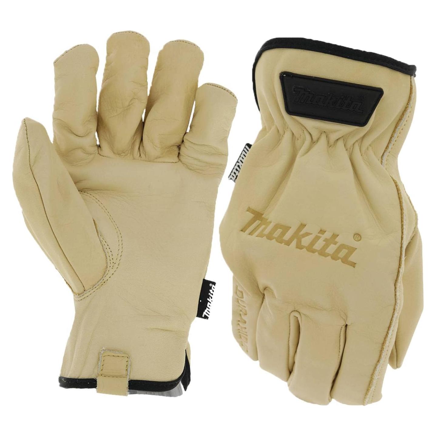 Guantes de Conductor de Cuero Genuino Makita T-04204 XL
