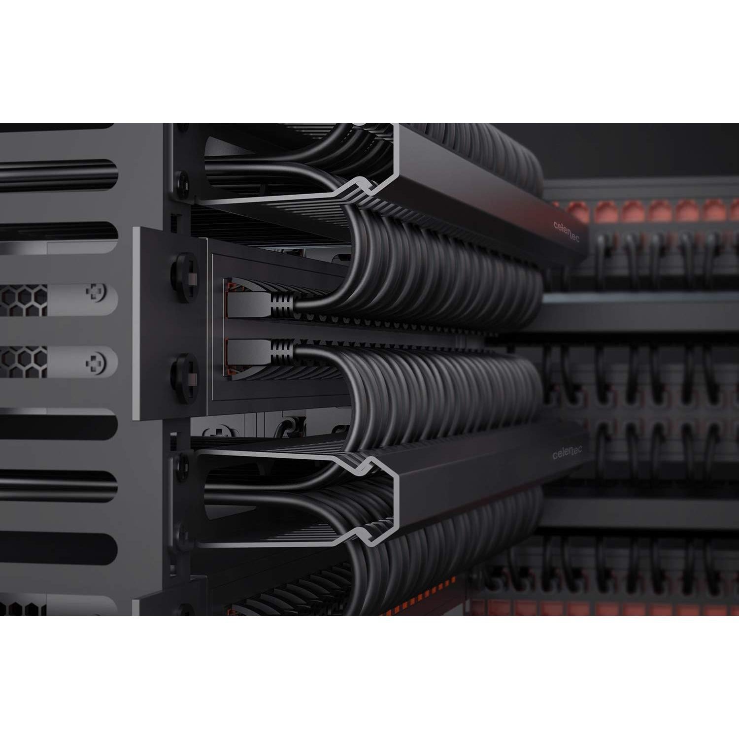 Cable Ethernet Cat8 Celertec 0.5m Alta Velocidad 40Gbps