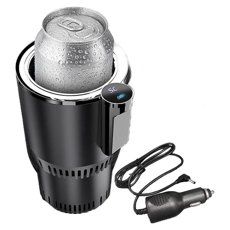Calentador Enfriador de Tazas para Auto TOPINCN 2 en 1 Negro
