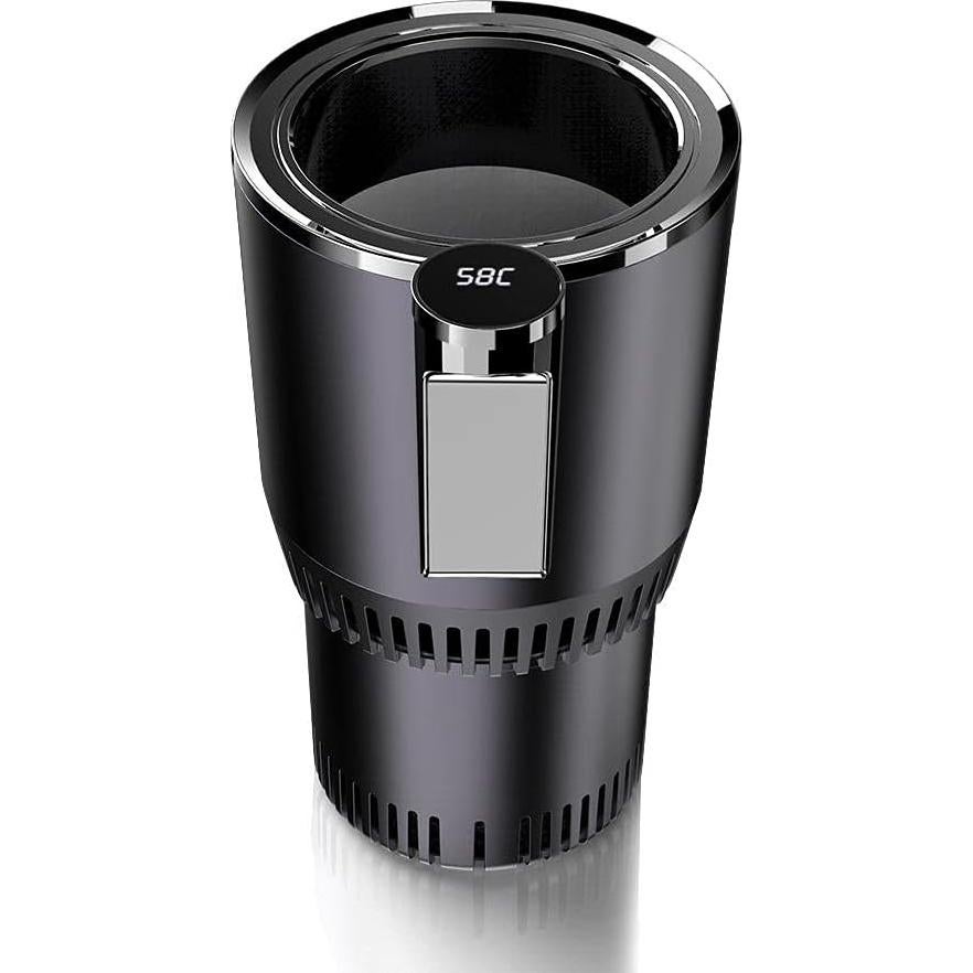 Calentador Enfriador de Tazas para Auto TOPINCN 2 en 1 Negro