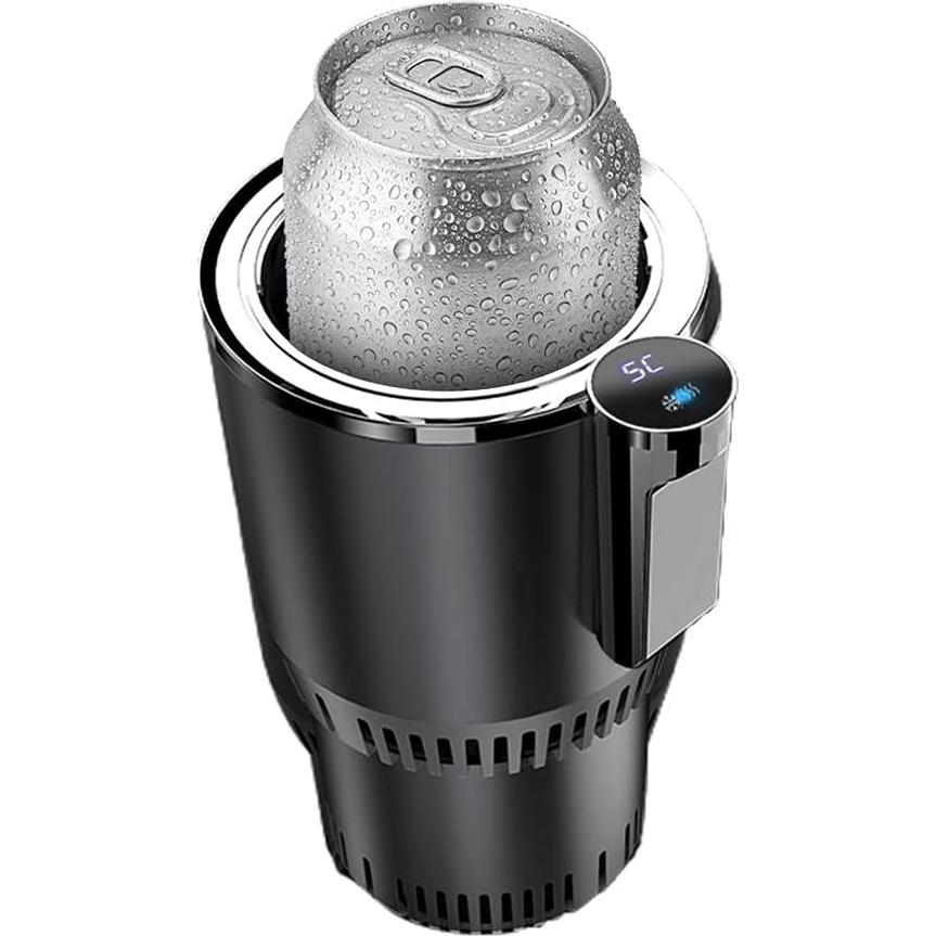 Calentador Enfriador de Tazas para Auto TOPINCN 2 en 1 Negro