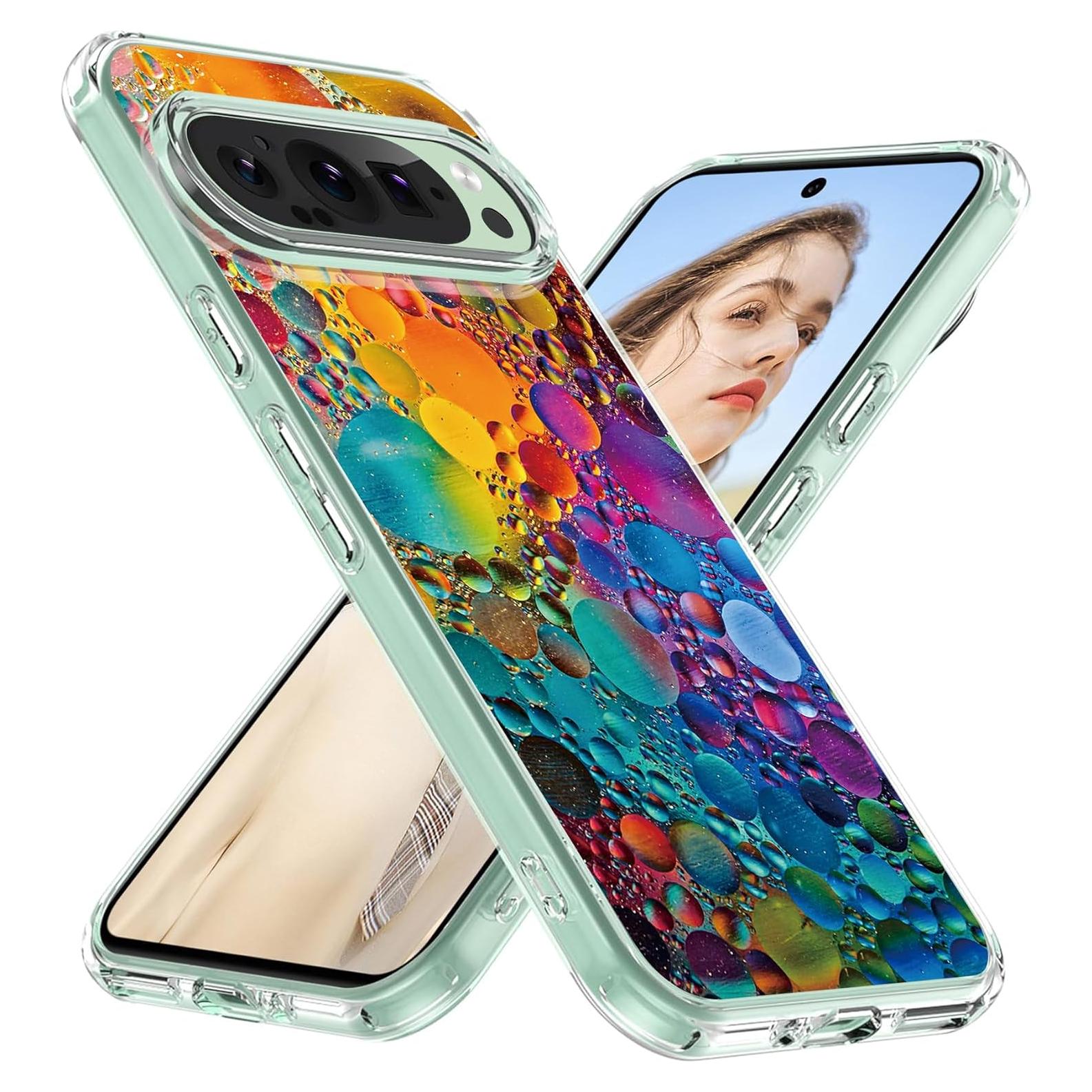 Funda TPU Transparente Mandala para Google Pixel 9 Pro XL