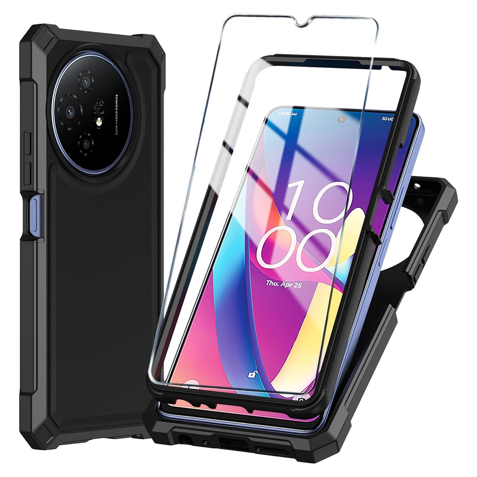 Funda protectora TCL 60 XE NXTPAPER 5G con vidrio templado